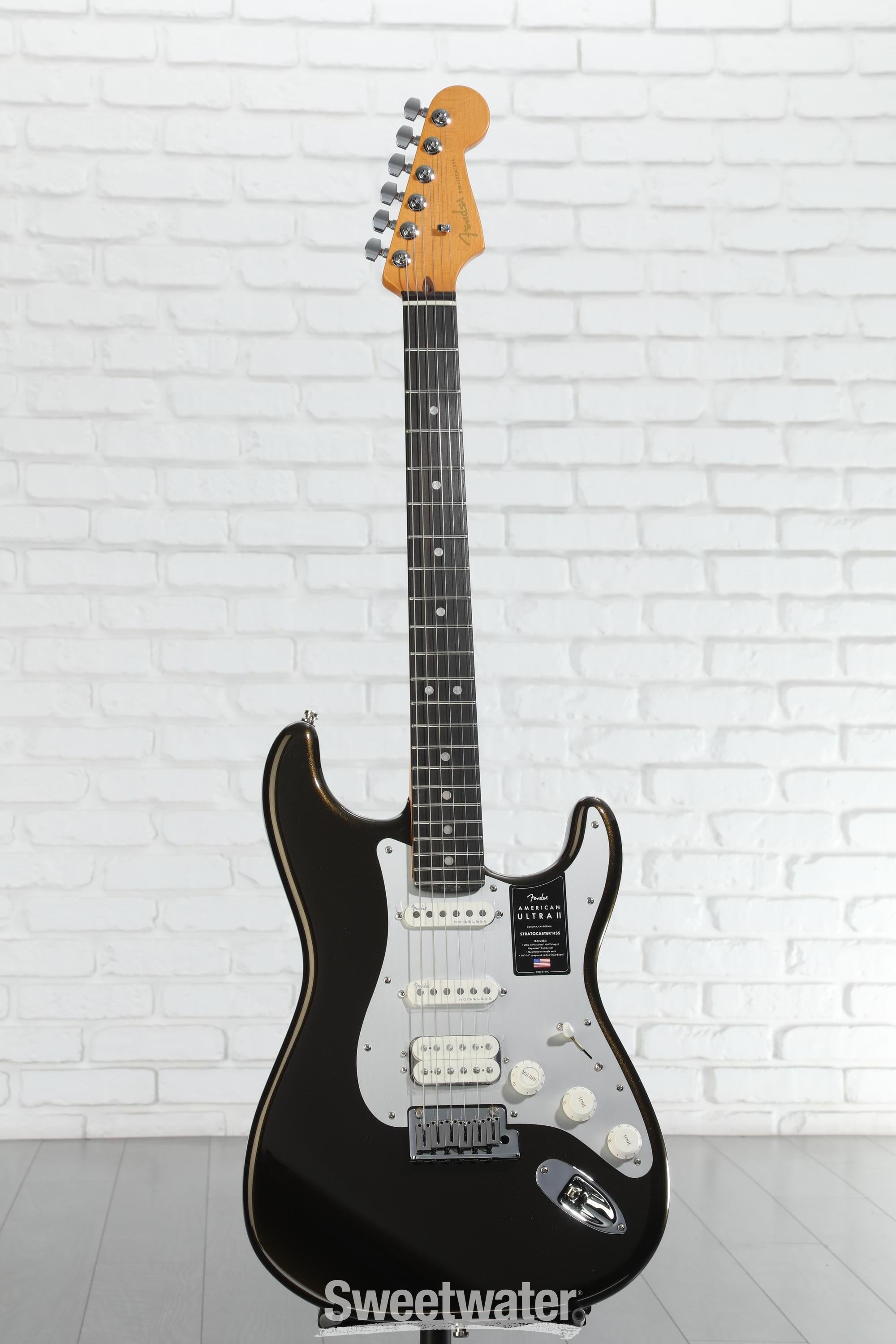 Fender American Ultra II Stratocaster HSS Electric Guitar - Texas