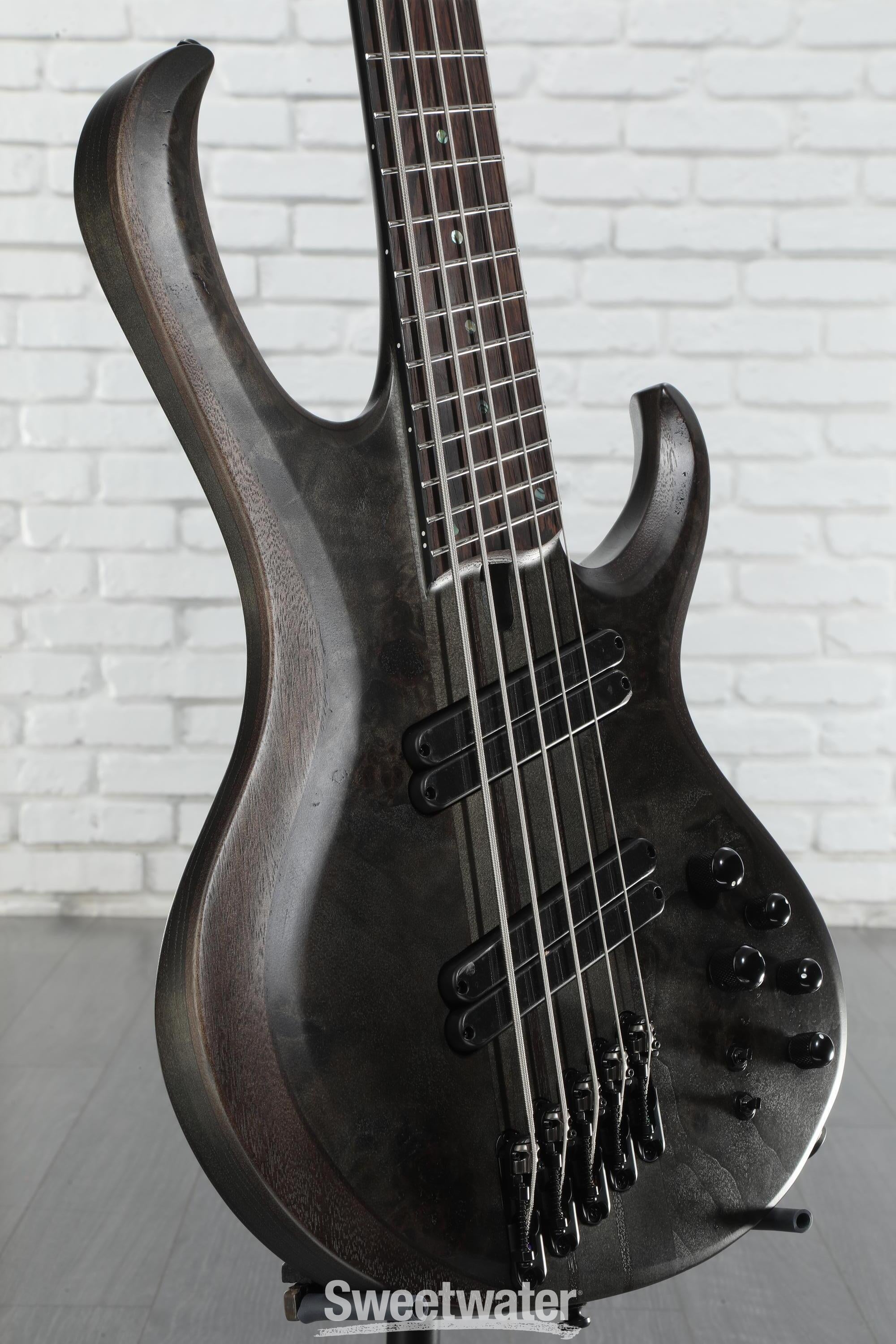 Ibanez BTB805ms ダークウッド Ibanez Bass Workshop BTB805MS 5-string Bass Guitar