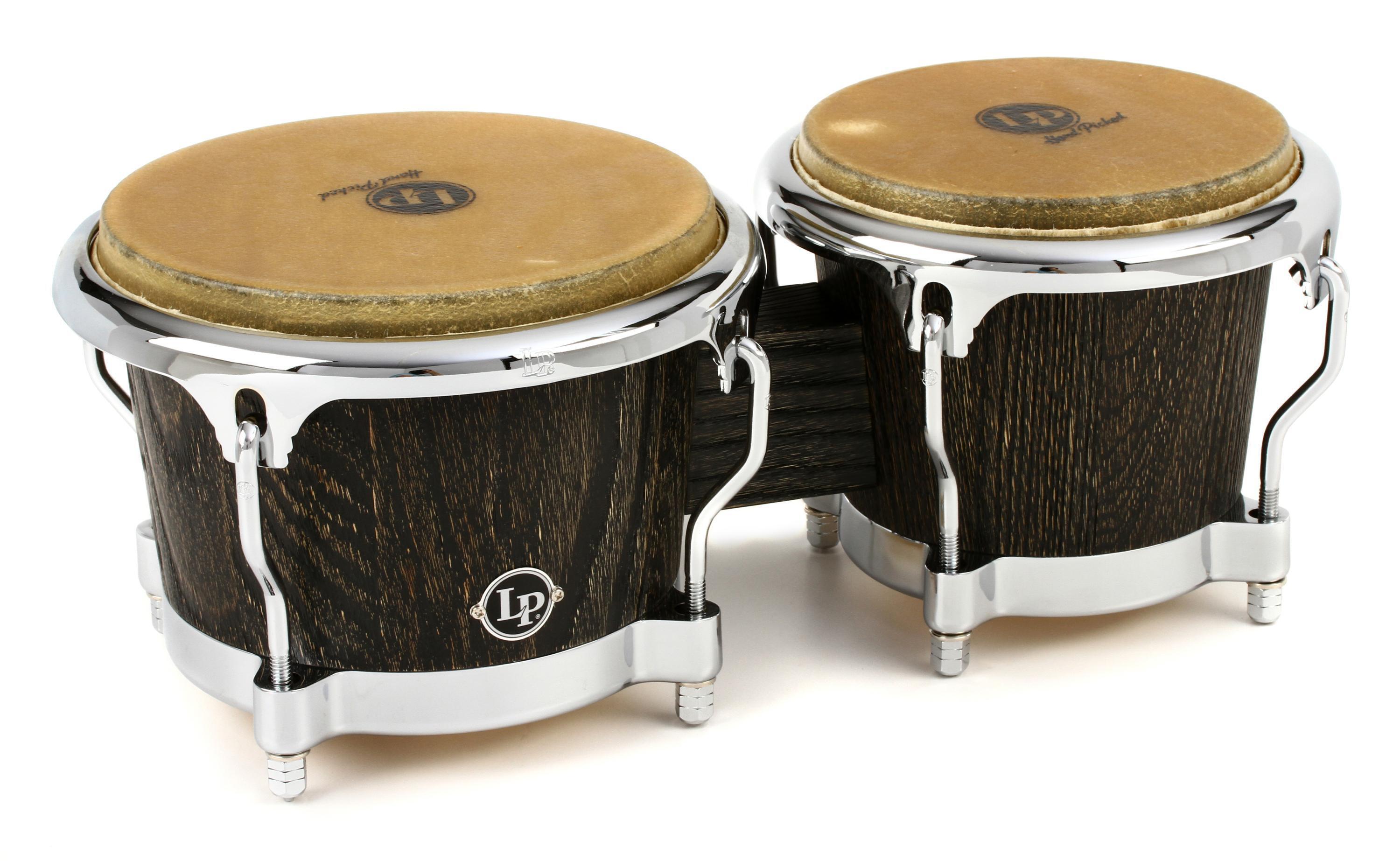 Latin Percussion Uptown Series Bongos - Sculpted Ash | Sweetwater