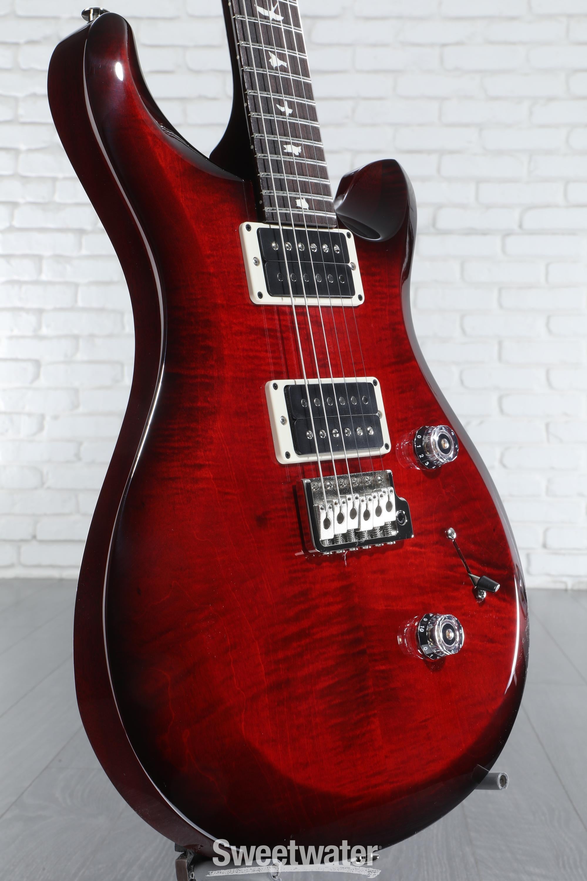 PRS Custom 24 Fire Red Burst Electric Guitar – Elderly