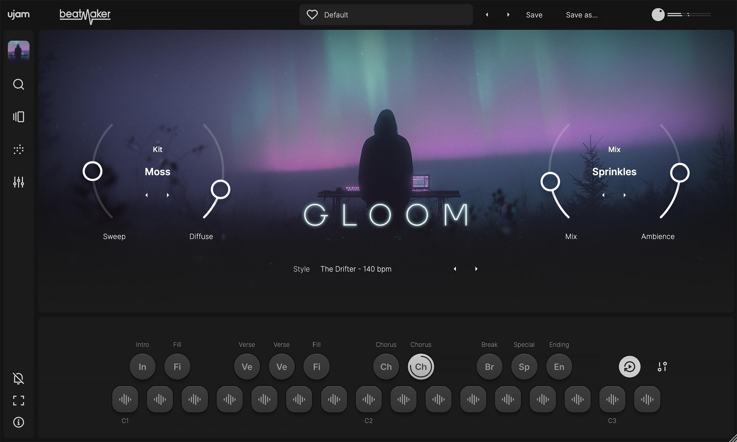 Photo of UJAM Beatmaker Gloom Ambient/Minimal Virtual Drum Machine