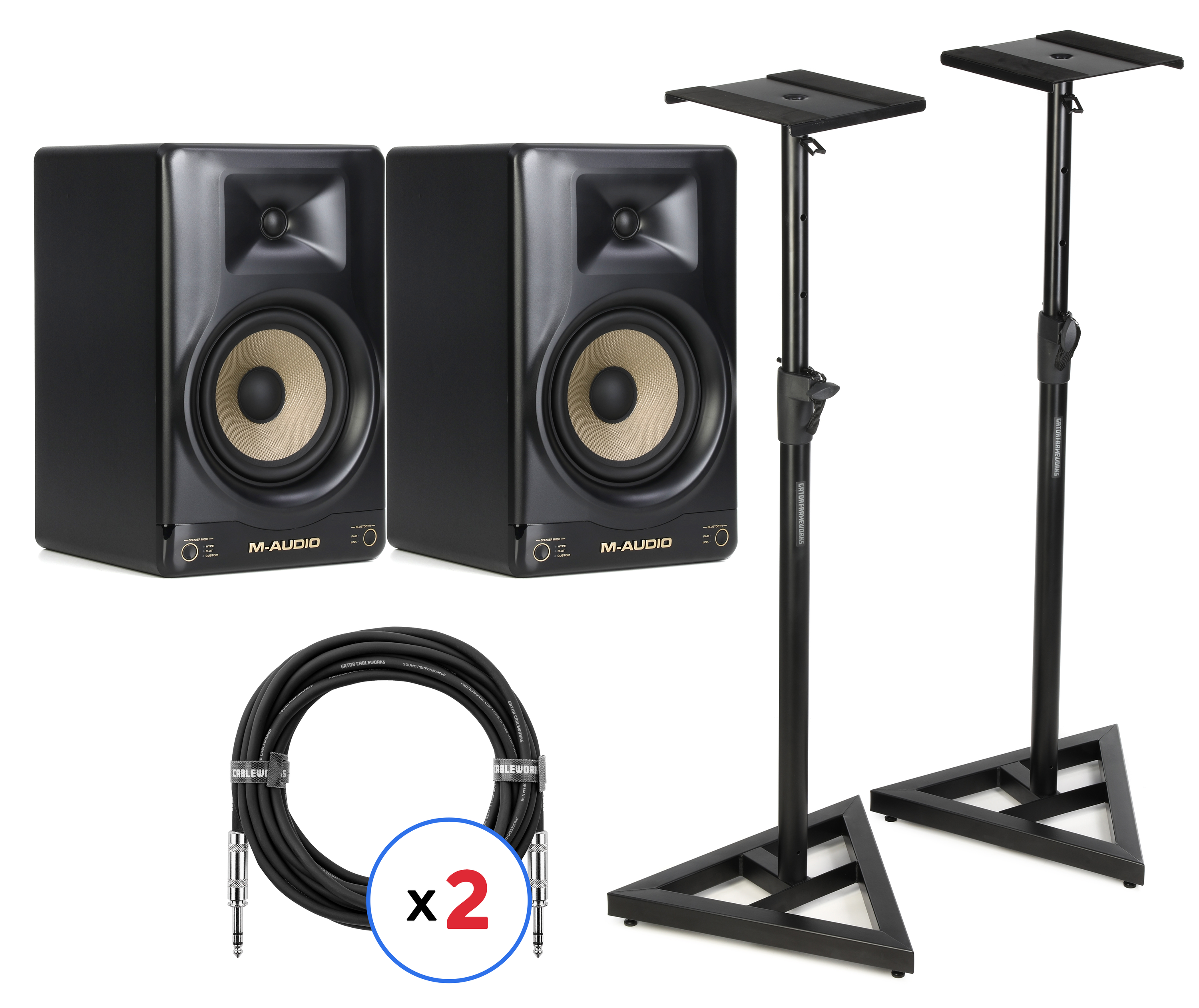 Studio Monitor M-audio M-Audio Forty Sixty Active Studio Monitor