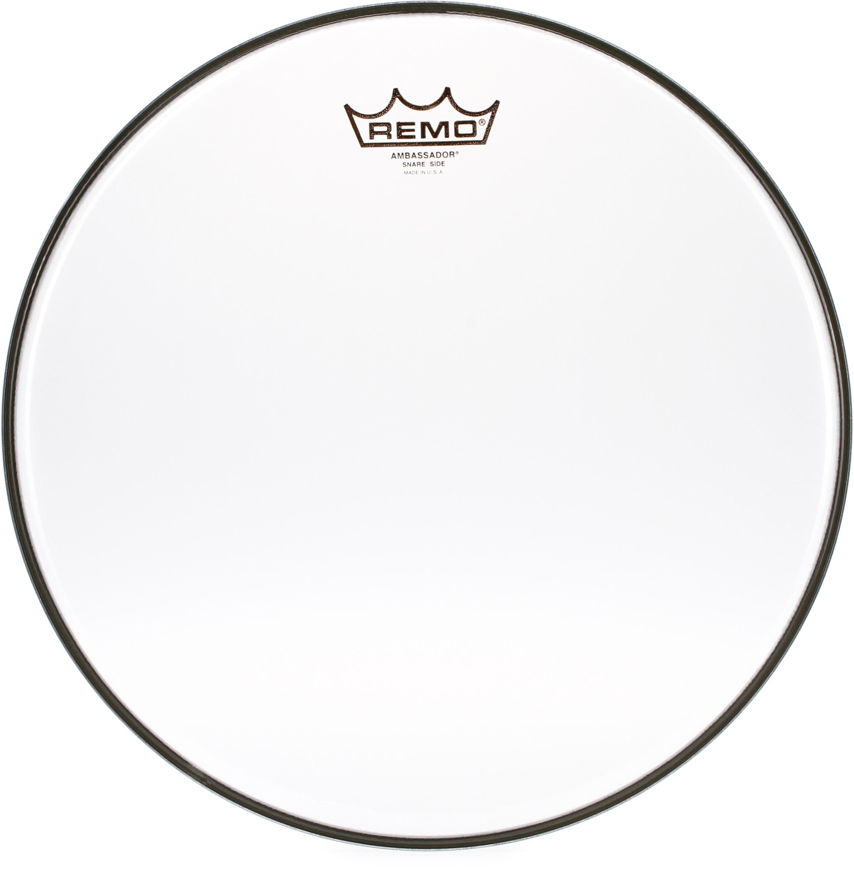 Photo of Remo Ambassador Hazy Snare-side Drumhead - 13 inches