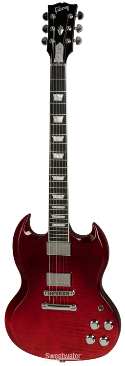 Gibson SG Standard HP-II 2018 - Blood Orange Fade, Grover Tuners