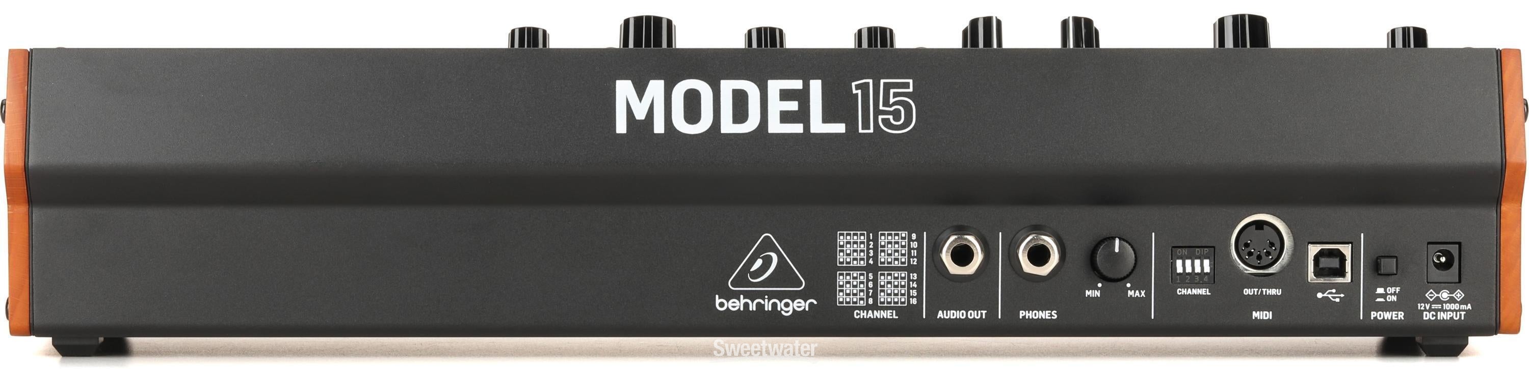 Behringer Model 15 Semi-modular Analog Synthesizer | Sweetwater