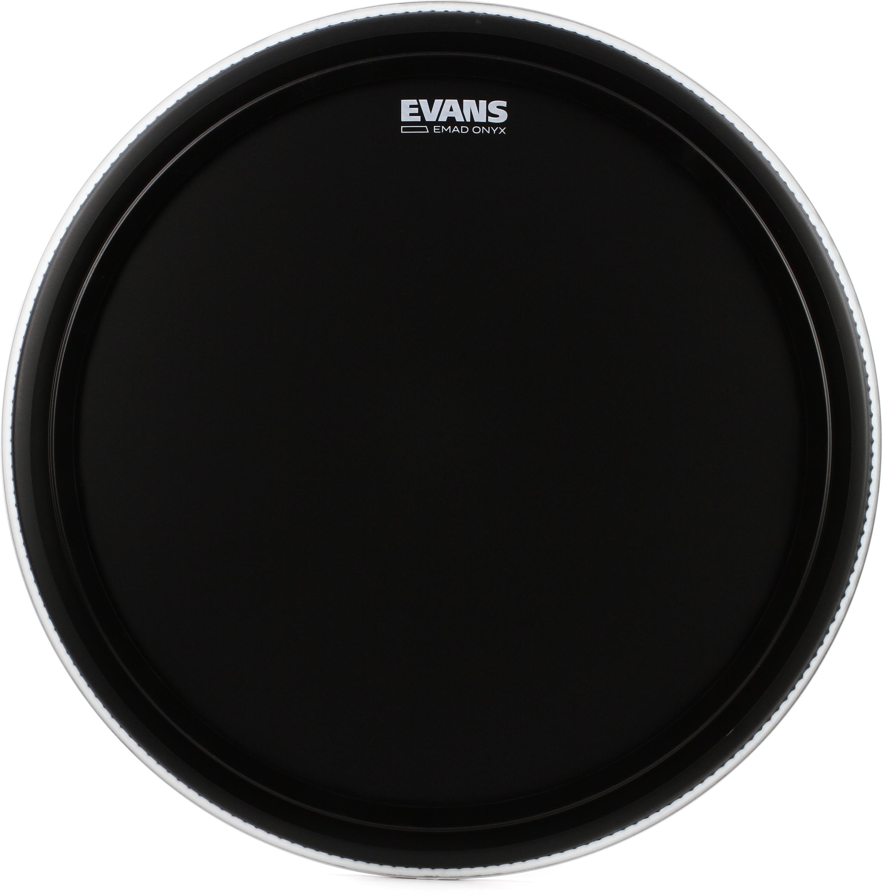 Evans onyx deals bass drum head