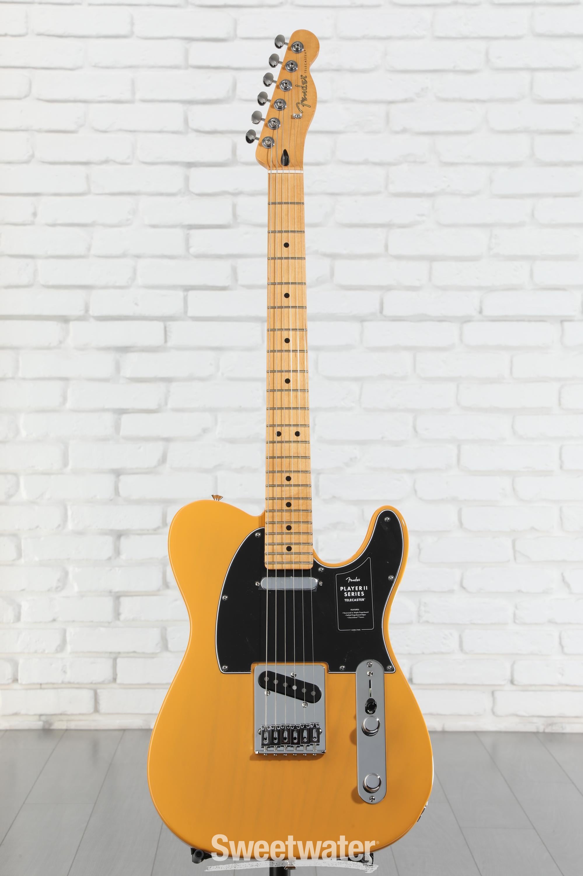 Fender Player II Telecaster Electric Guitar - Butterscotch
