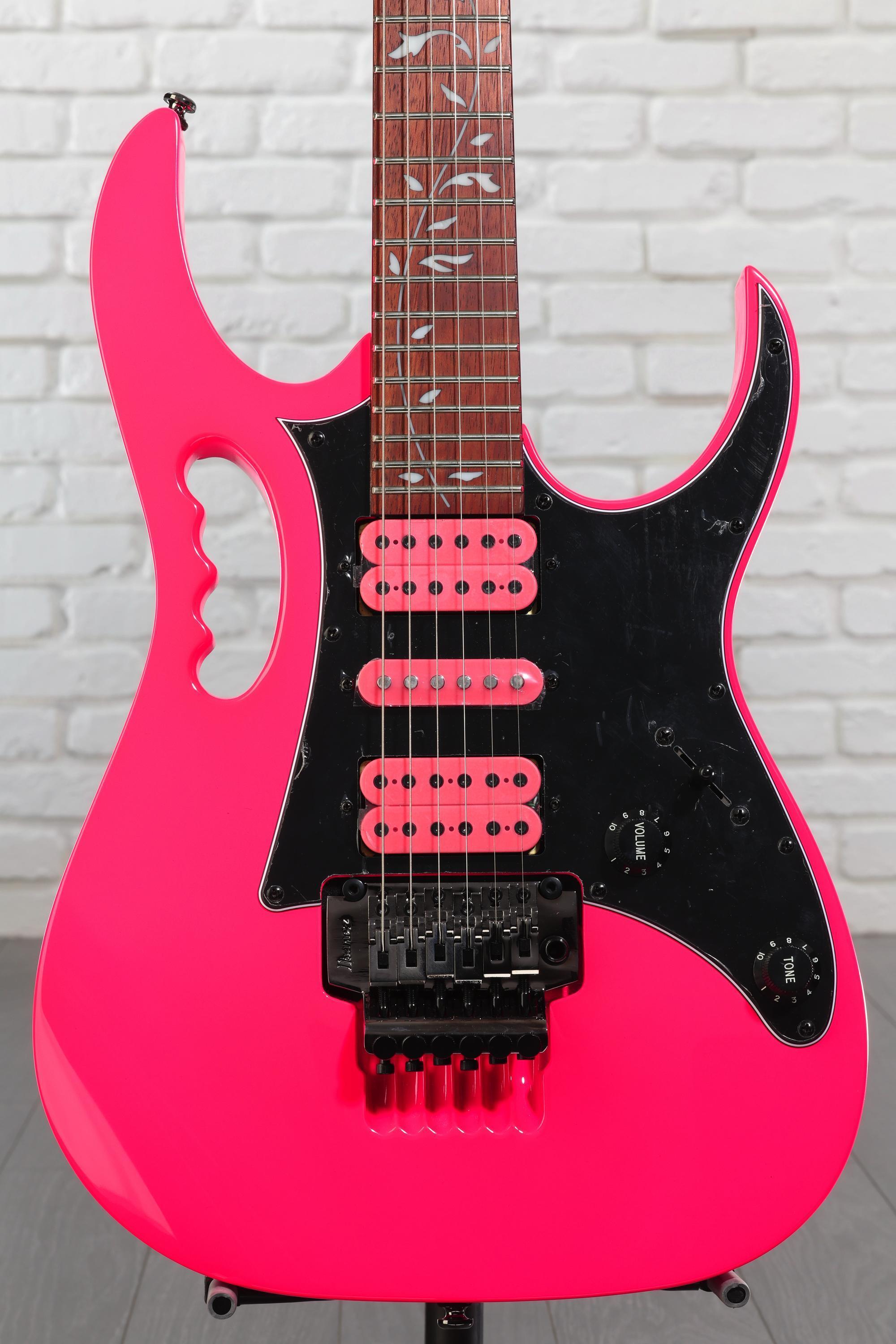 Ibanez Steve Vai Signature JEMJRSP - Pink | Sweetwater