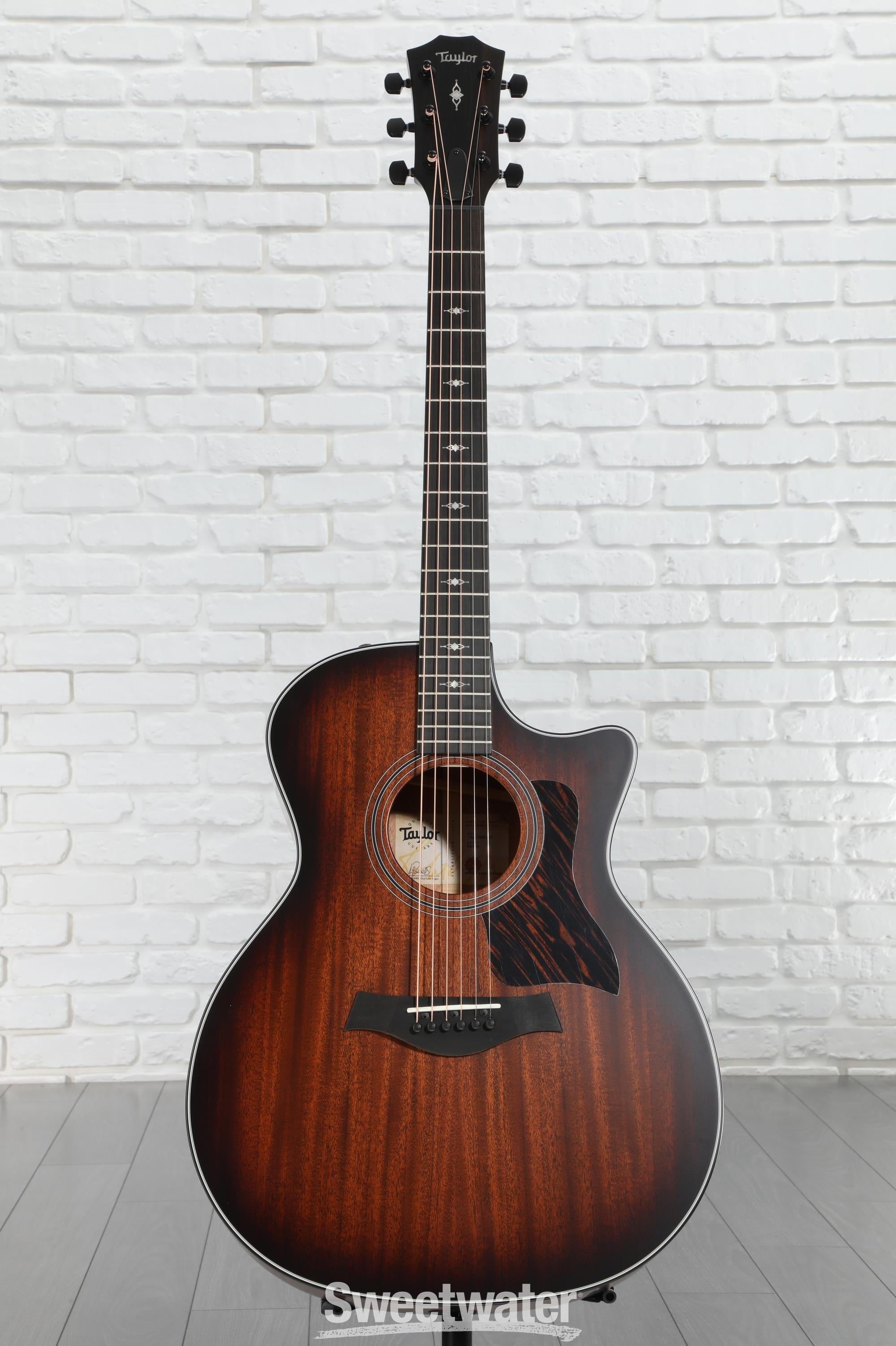 Taylor 324ce Acoustic-electric Guitar - Tobacco | Sweetwater