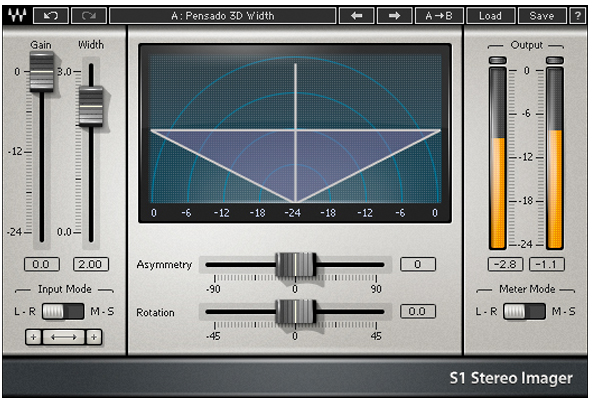Waves S1 Stereo Imager Plug-in