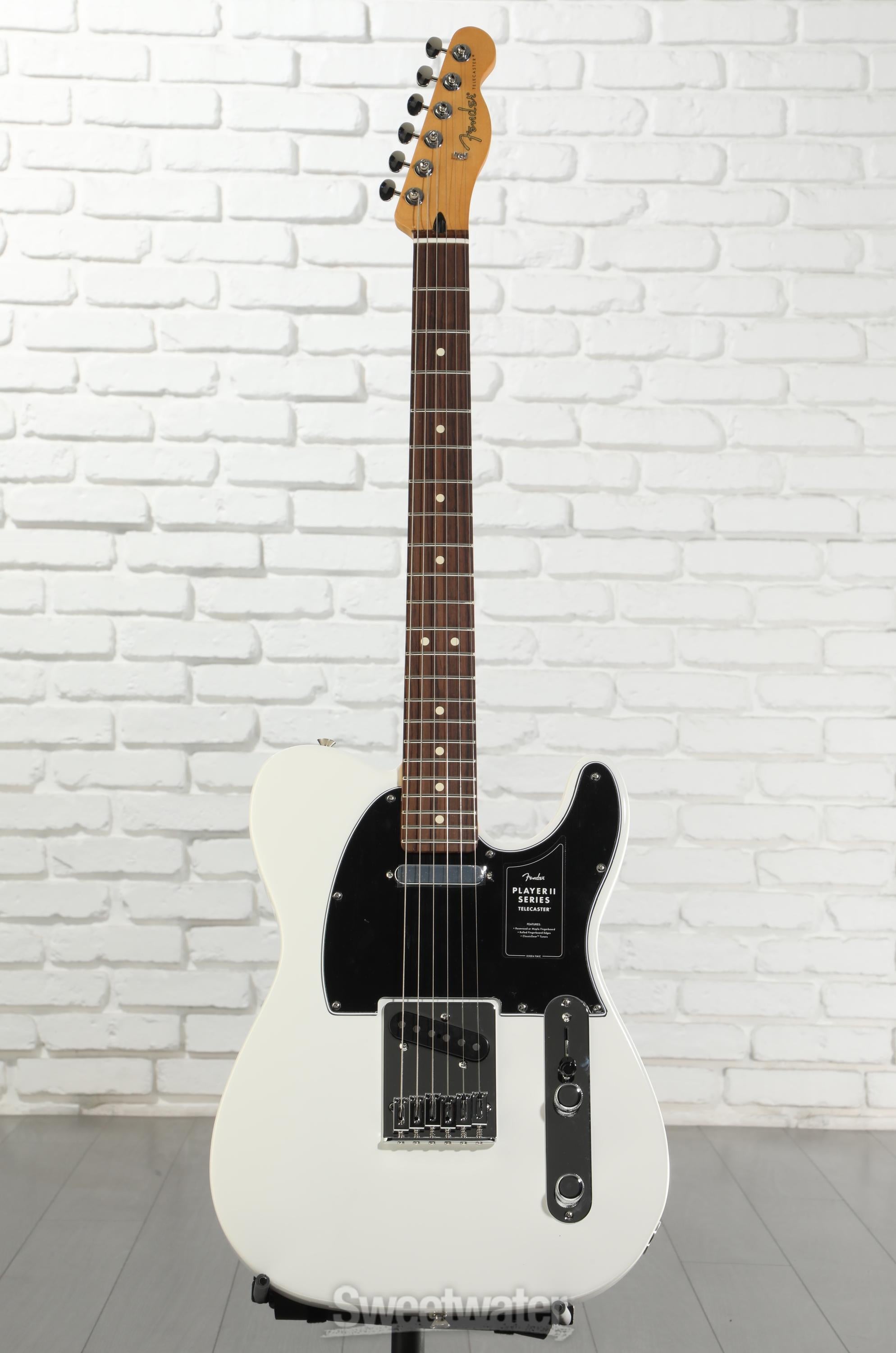 Fender Player II Telecaster Electric Guitar - Polar White with