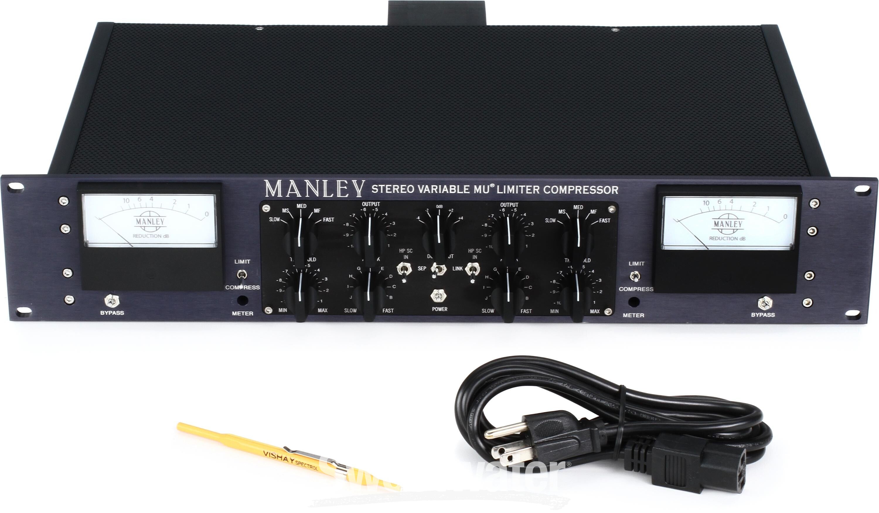 Manley Variable Mu Stereo Limiter Compressor - Mastering Version