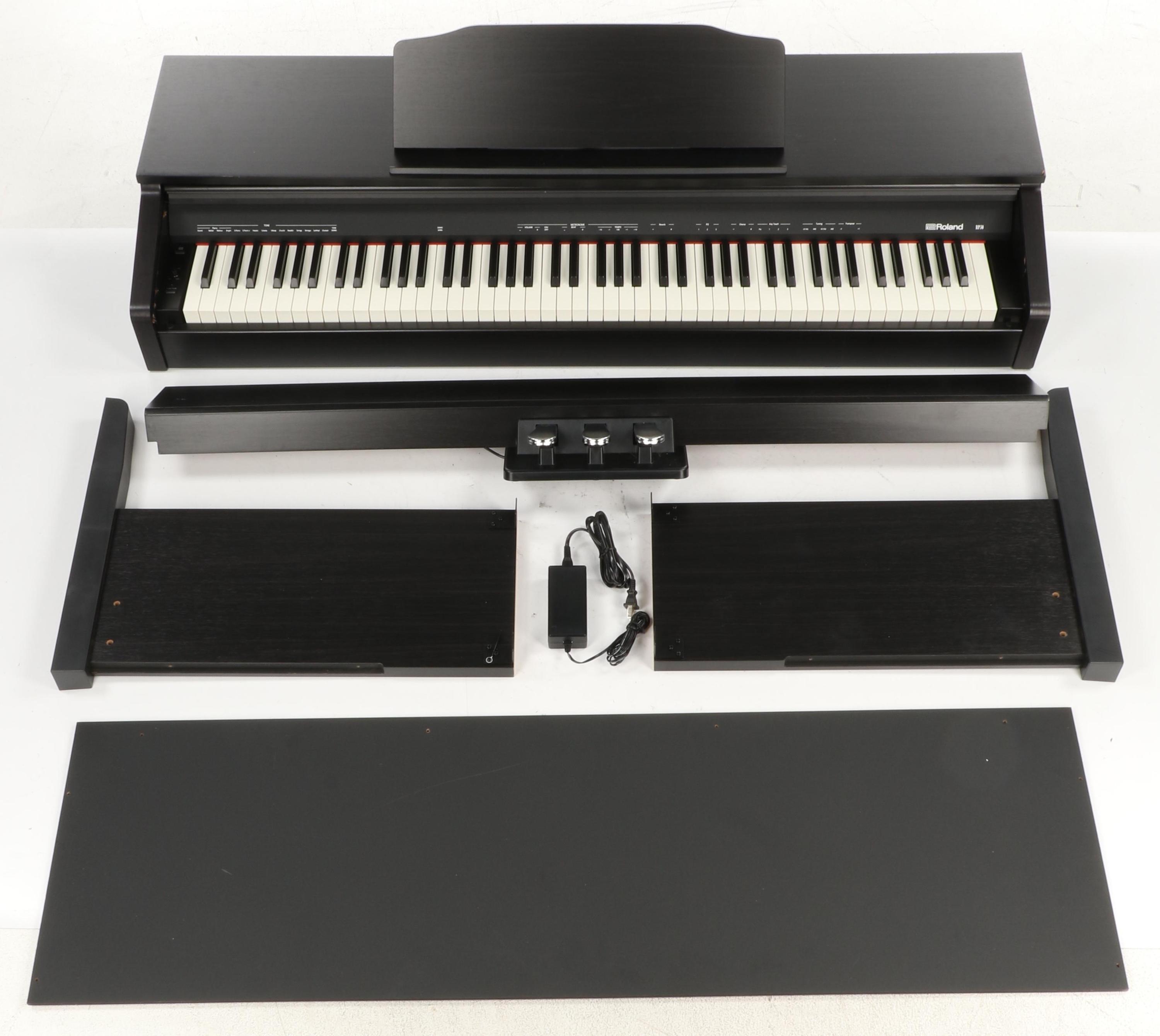 Roland RP30 Digital Upright Piano - Black | Sweetwater