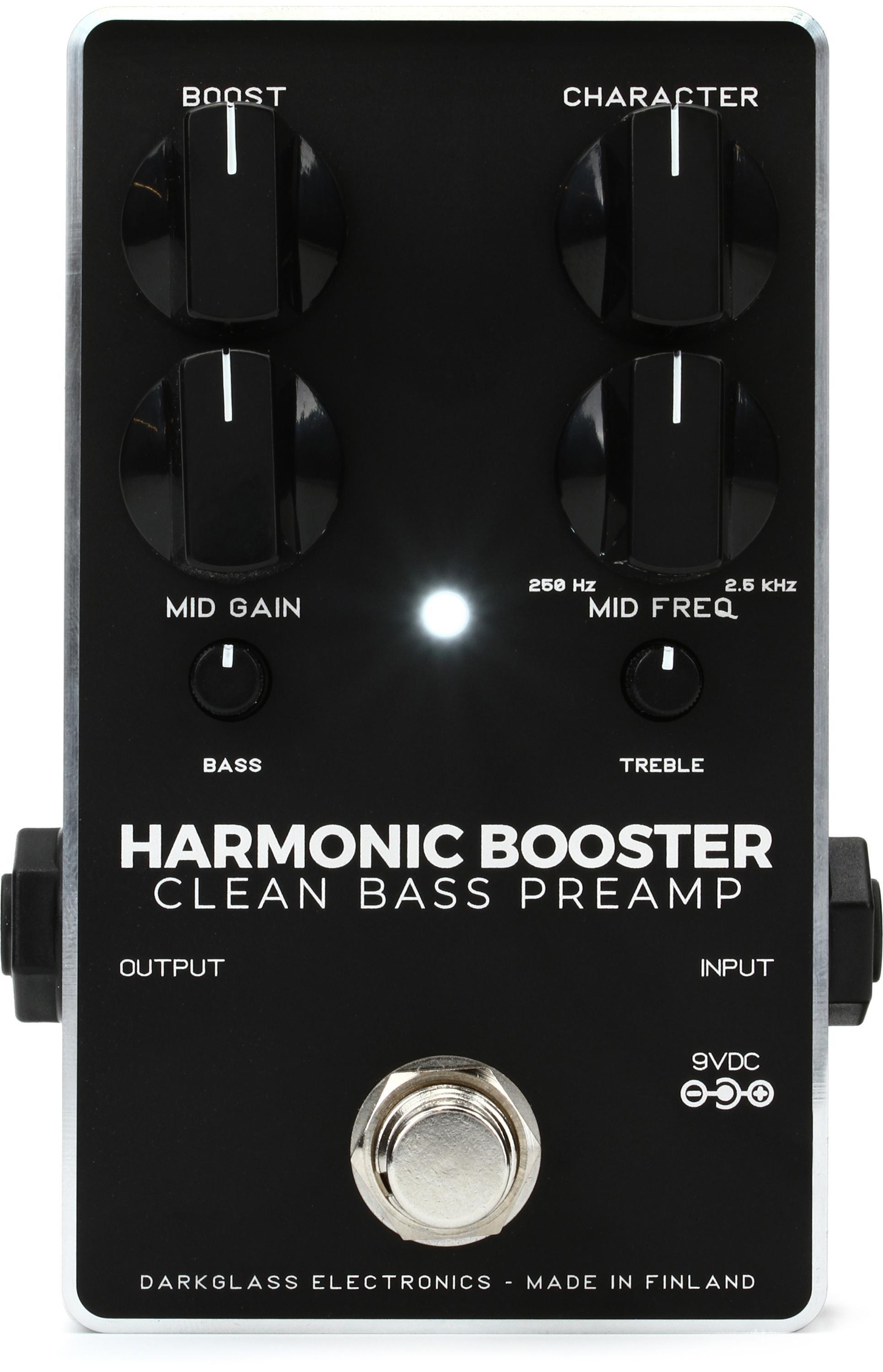 Darkglass Harmonic Booster Clean Bass Preamp Pedal | Sweetwater