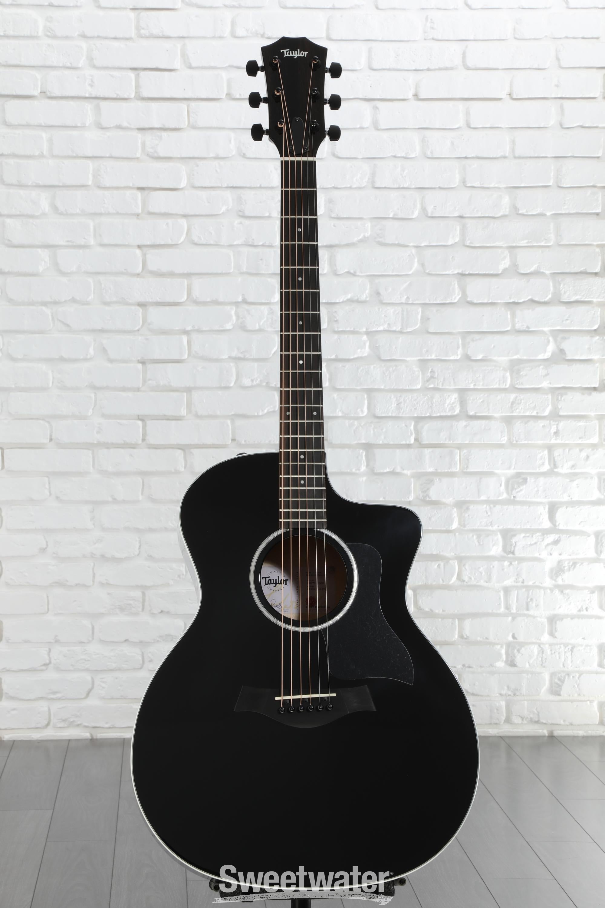 Taylor 214ce Plus Acoustic-electric Guitar - Black | Sweetwater