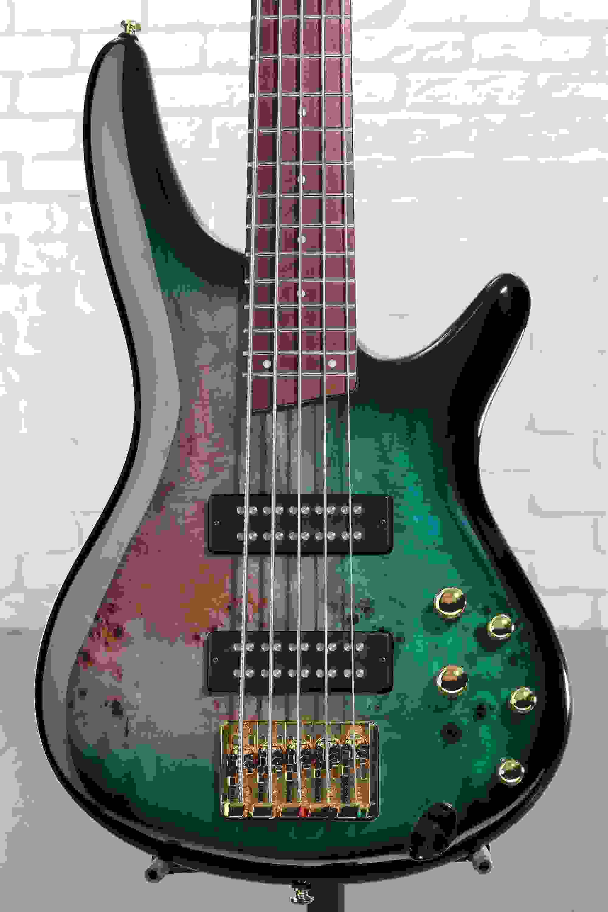 Ibanez SR405EPBDX 5-string Bass Guitar - Tropical Seafloor Burst