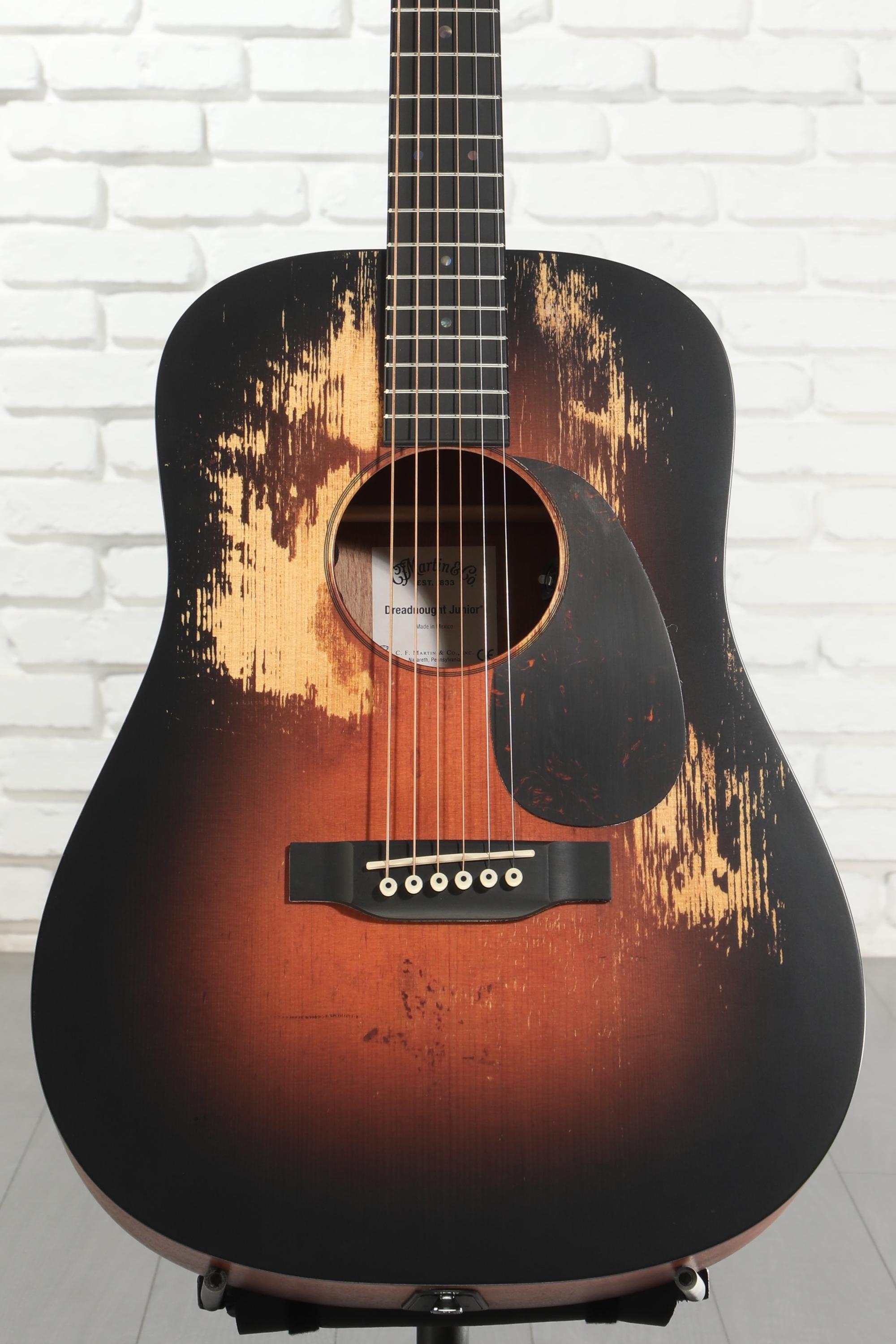 Martin D Jr-E StreetLegend Burst Acoustic-electric Guitar - Custom