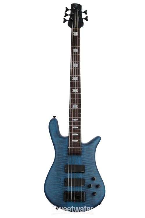 Spector Euro5 LX Bass Guitar - Black & Blue