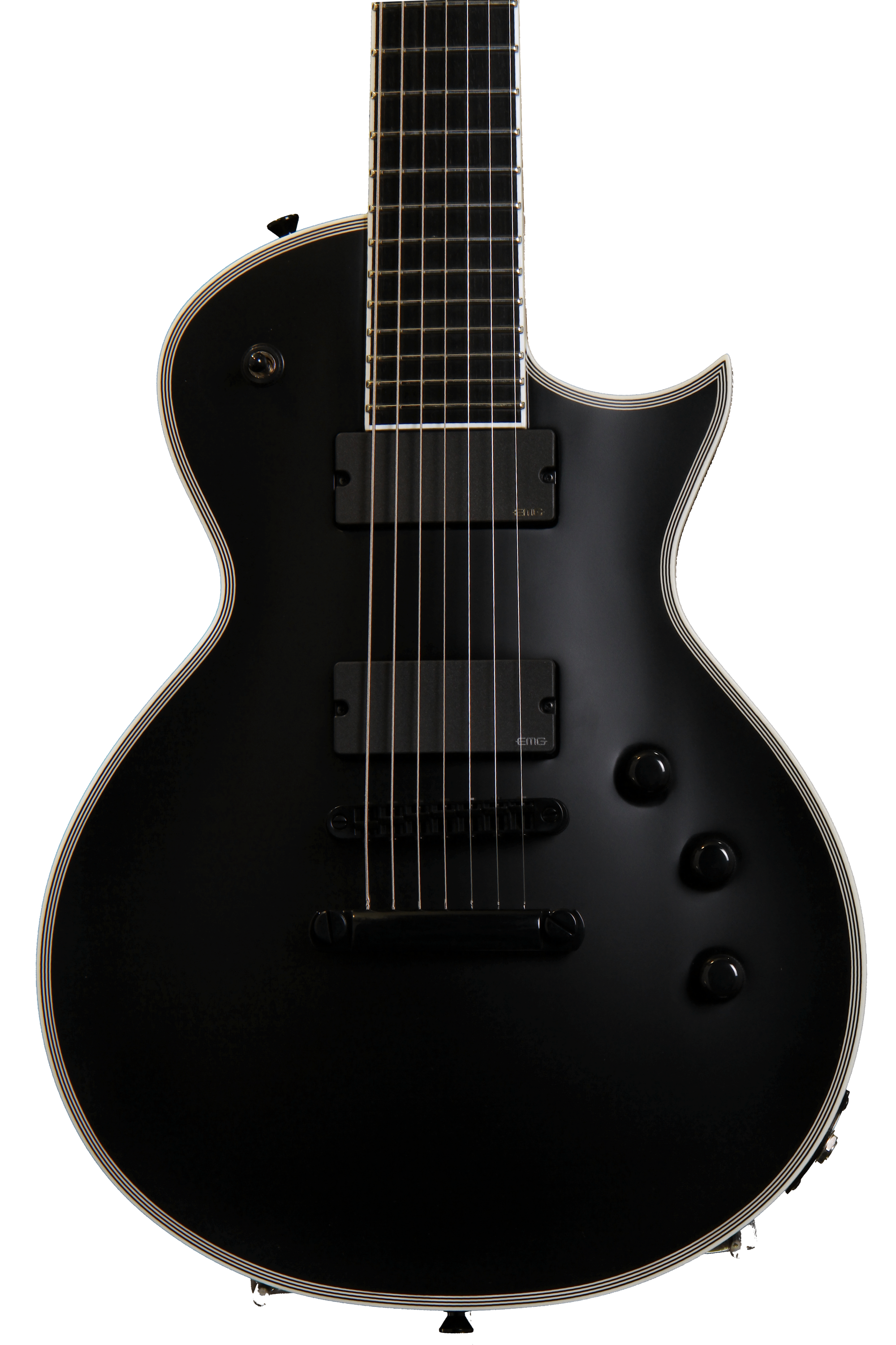 ESP E-II Eclipse-7 - Black Satin | Sweetwater