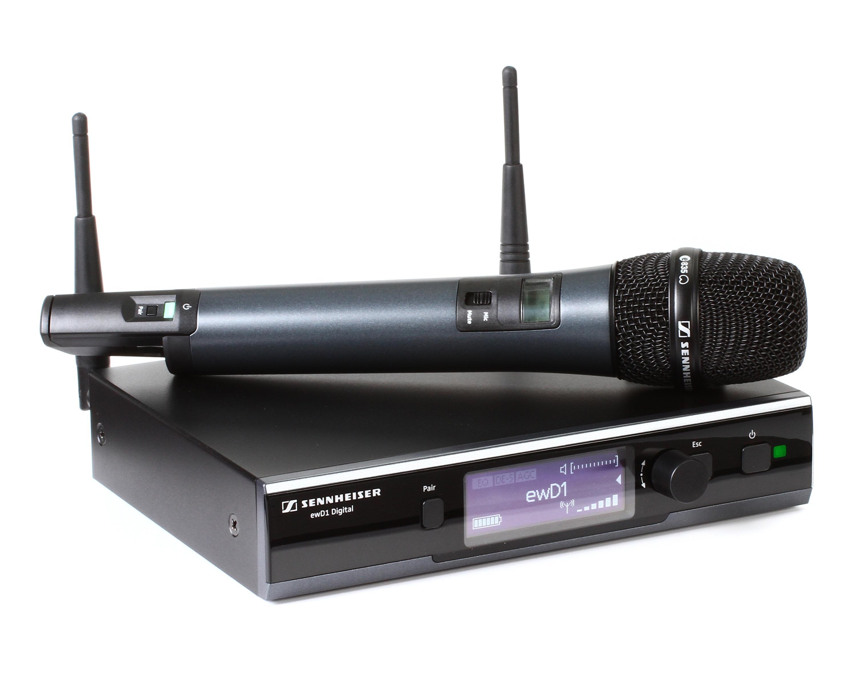 Sennheiser EW D1 835 S Digital Wireless Handheld Microphone System