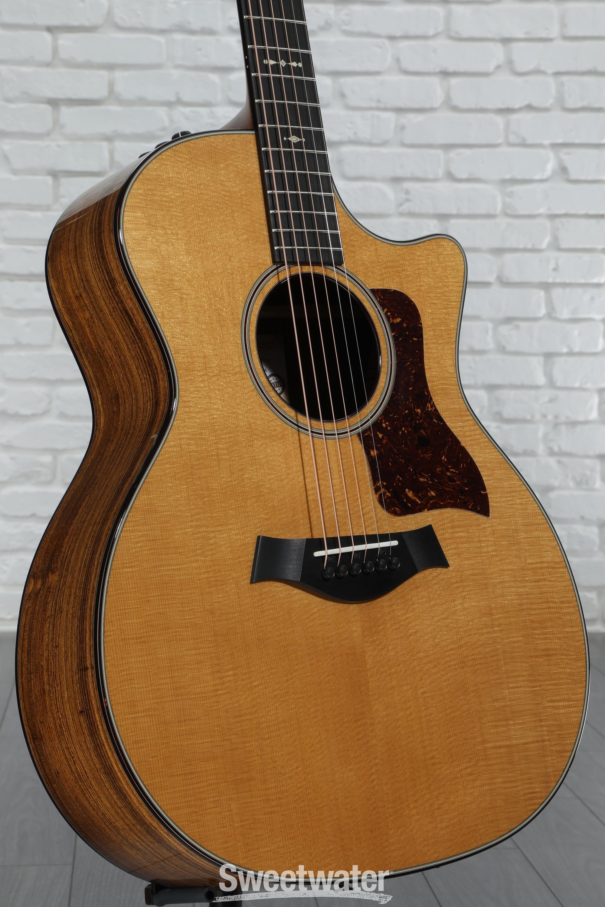 Photo of Taylor Custom Sweetwater Hand-selected Bocote Grand Auditorium Acoustic-electric Guitar - Natural
