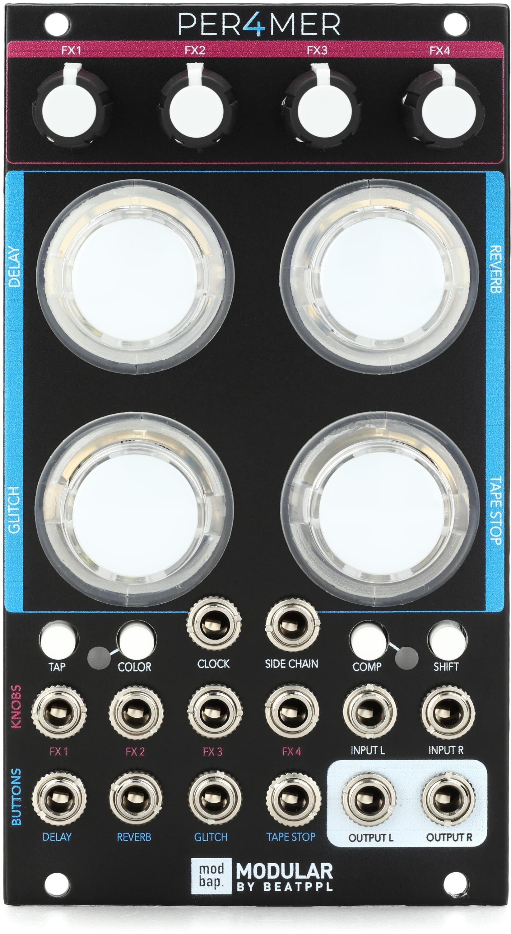 Modbap Modular Per4mer Eurorack Effects Module