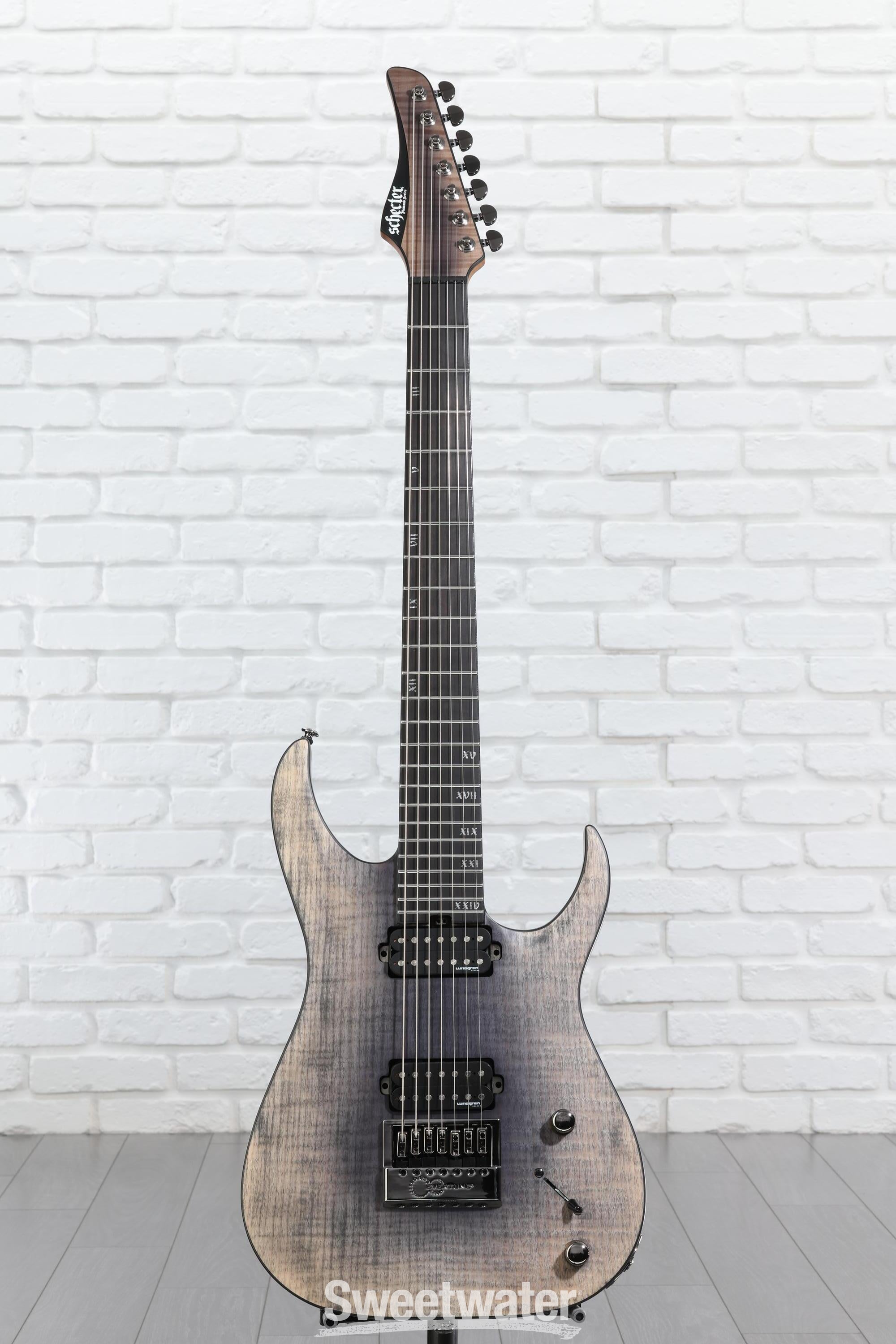 Schecter Banshee Mach-7 Evertune Electric Guitar - Fallout Burst