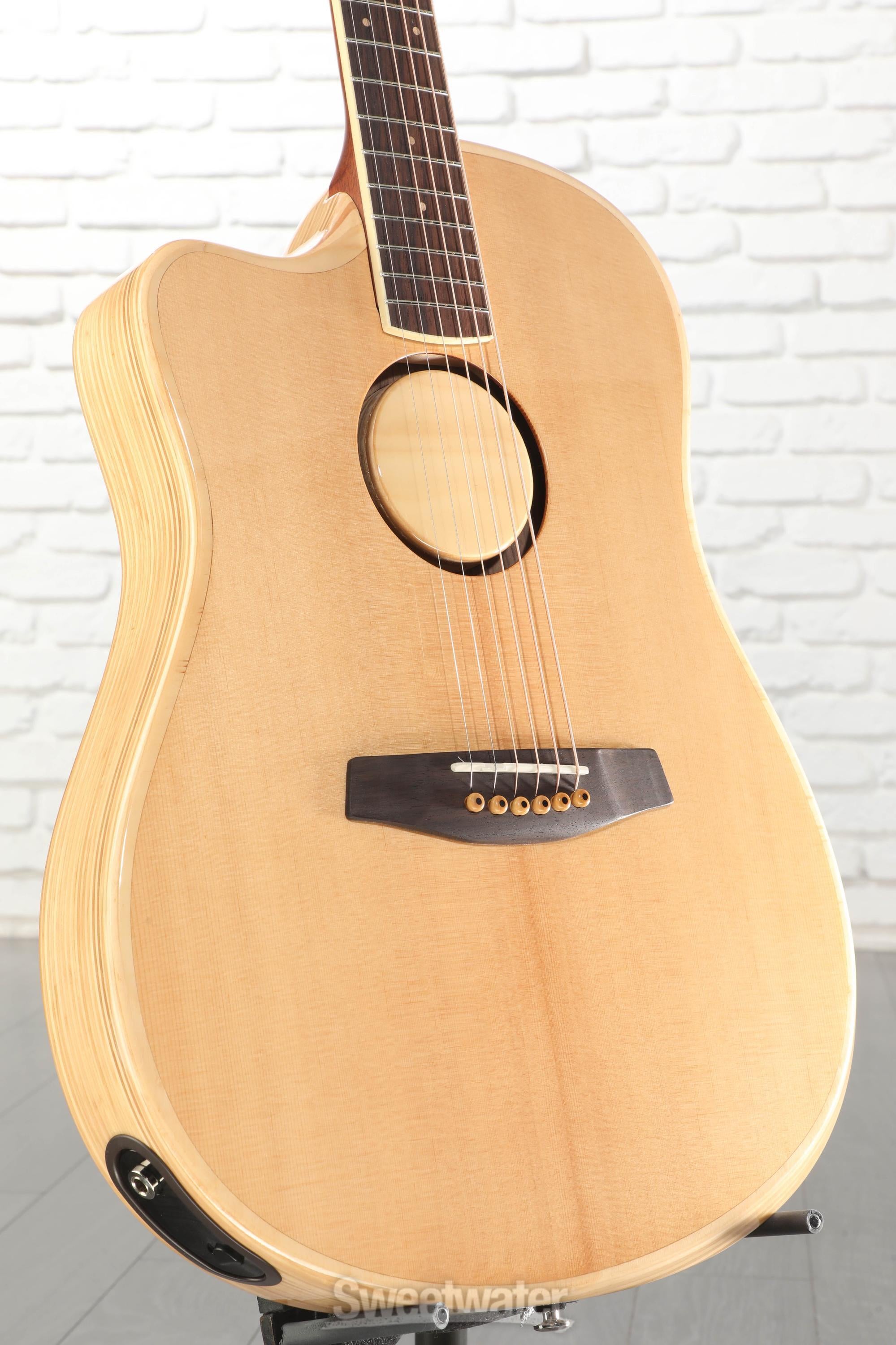 Photo of LR Baggs AEG-1 Left-handed Acoustic-electric Guitar - Natural, Spruce Top