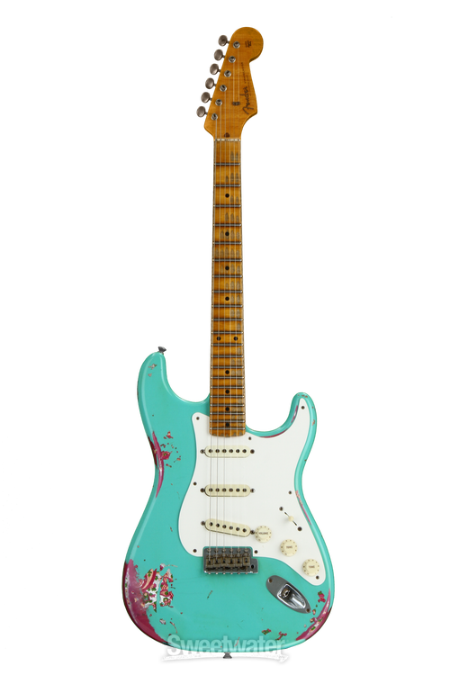 Fender Custom Shop 1957 Heavy Relic Stratocaster - Seafoam