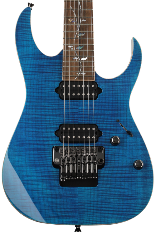 Ibanez J Custom RG8527Z Electric Guitar - Royal Blue Sapphire - Sweetwater  Exclusive