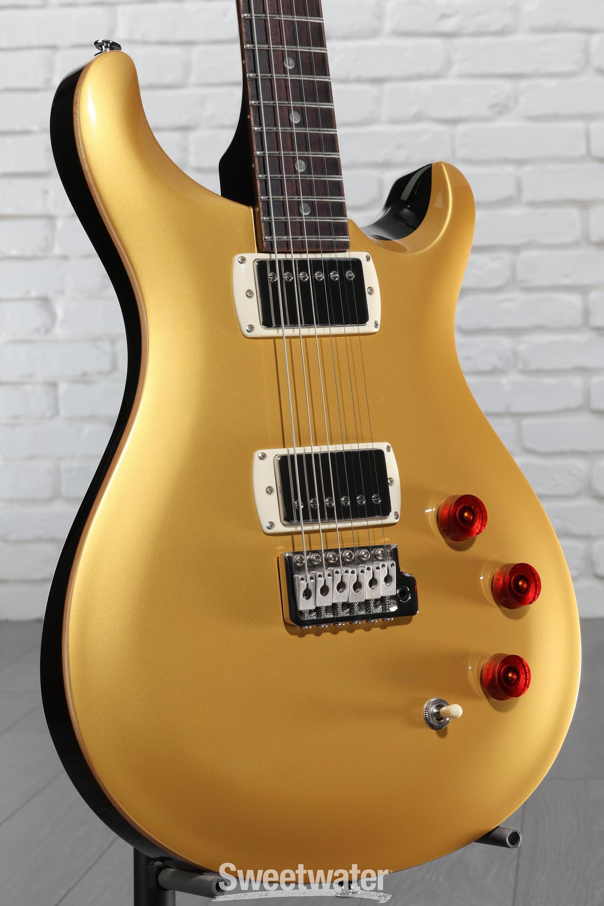 PRS SE DGT David Grissom Solidbody Electric Guitar - Gold Top