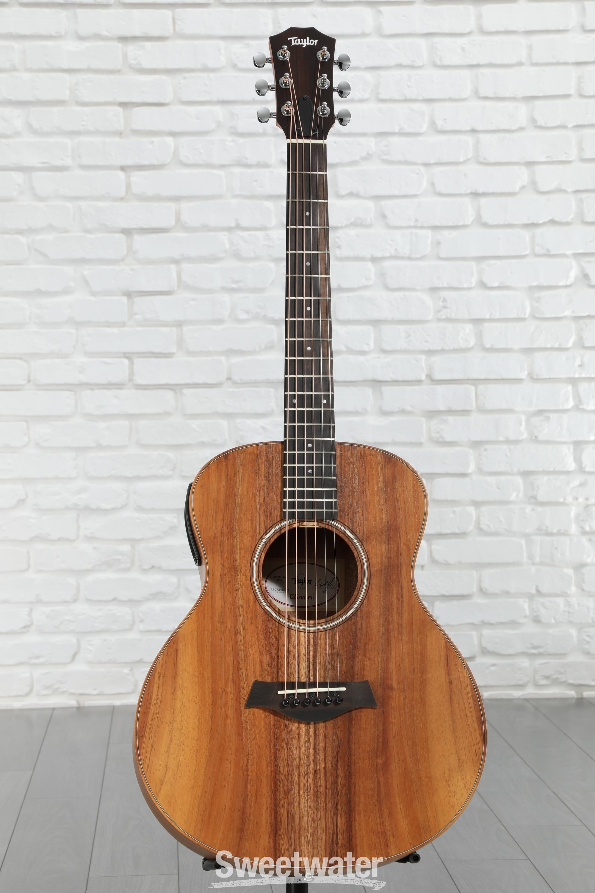 Taylor GS Mini-e Koa Acoustic-electric Guitar - Natural | Sweetwater