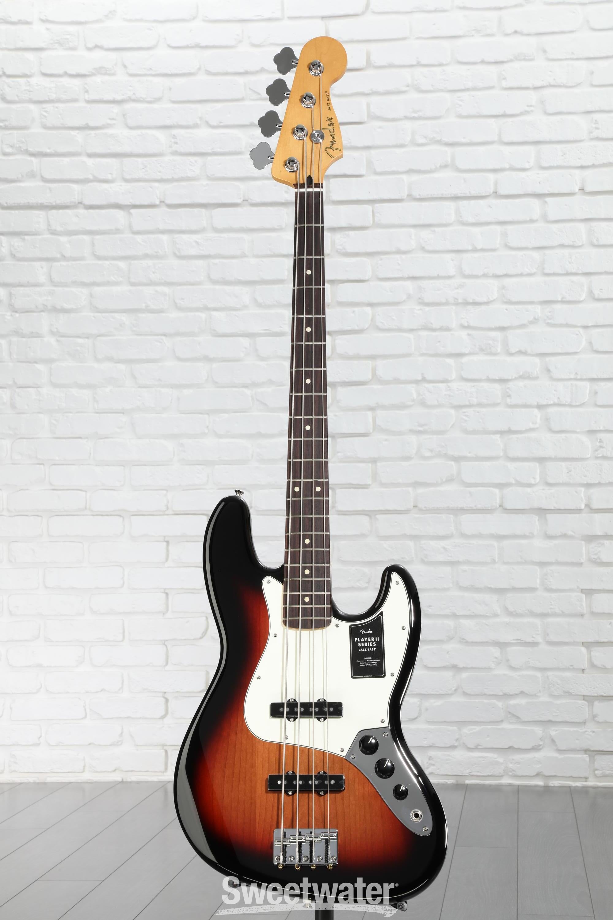 Fender Player II Jazz Bass - 3-color Sunburst with Rosewood