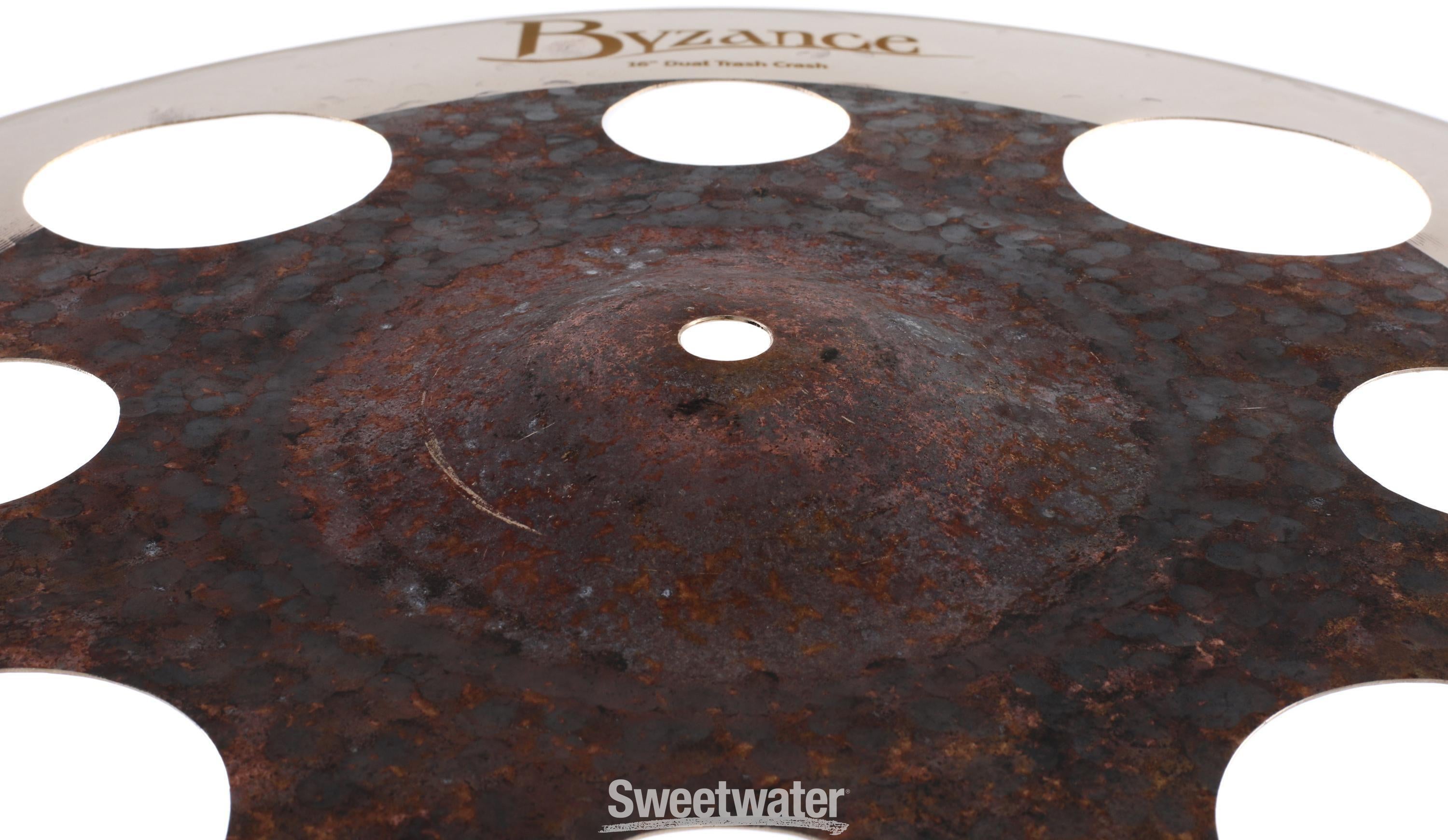 Meinl Cymbals 16 inch Byzance Dual Trash Crash Cymbal | Sweetwater