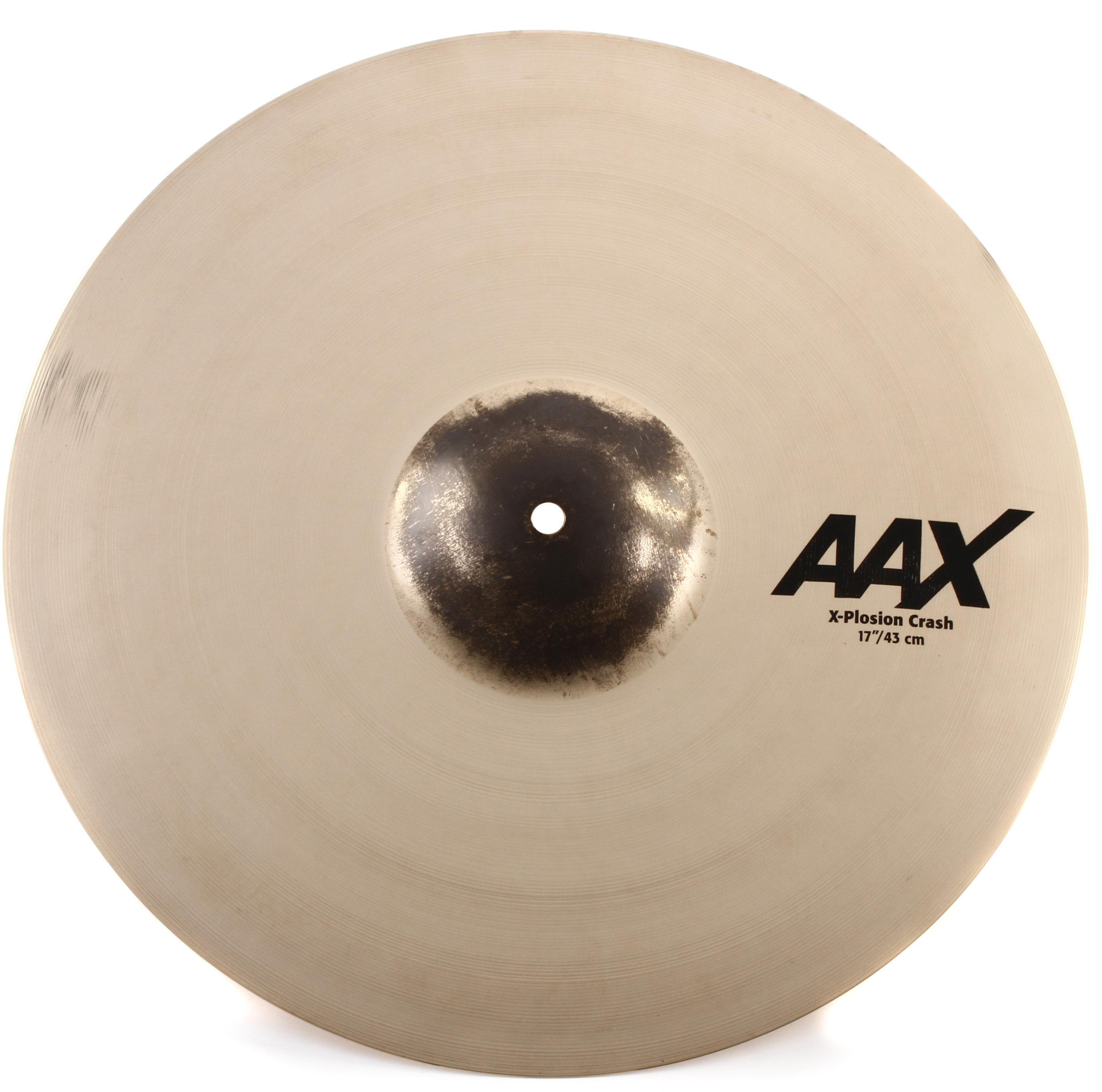 Sabian 17 inch AAX X-Plosion Crash Cymbal - Brilliant Finish