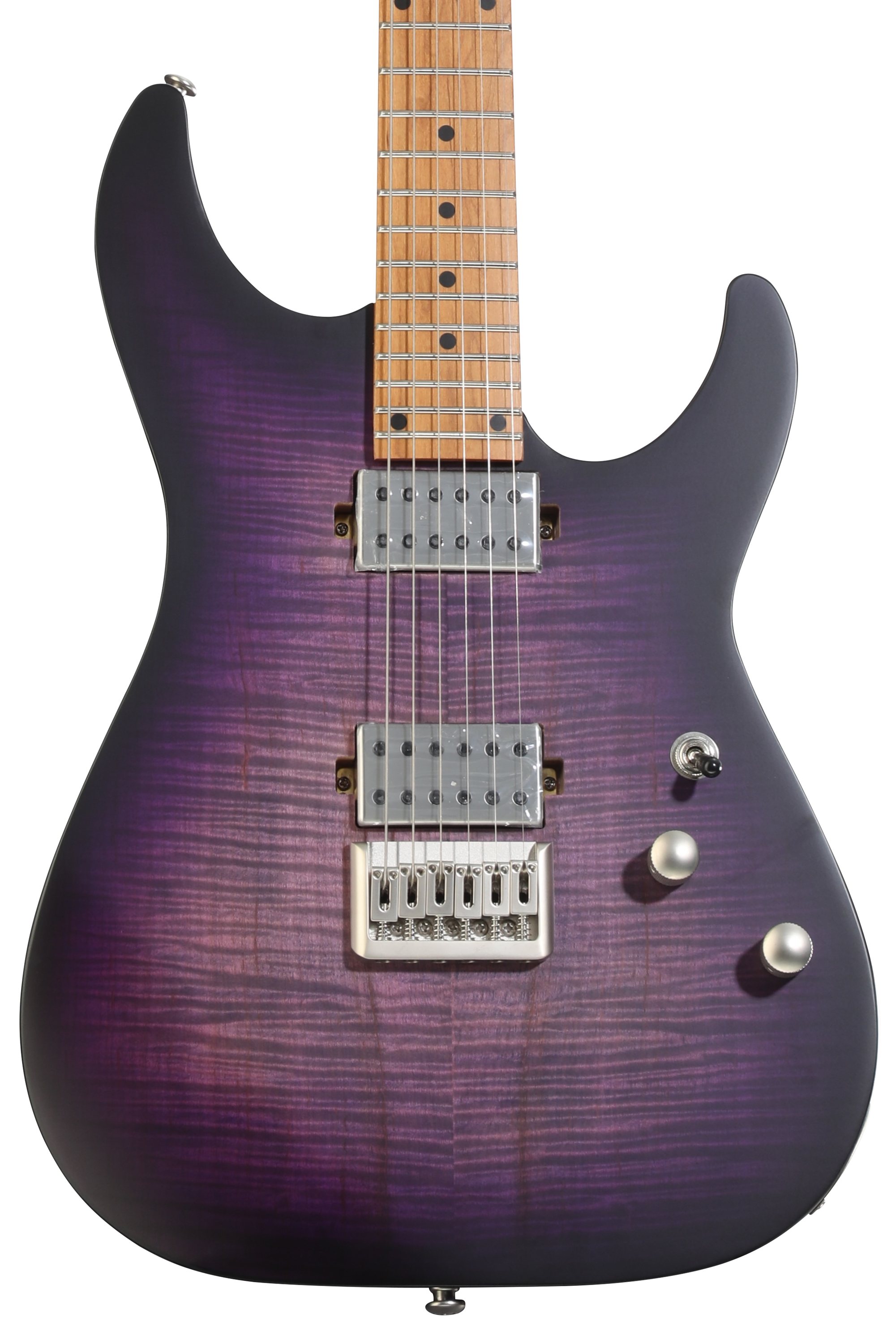 Schecter C-1 Standard Plus Electric Guitar - Purple Burst | Sweetwater