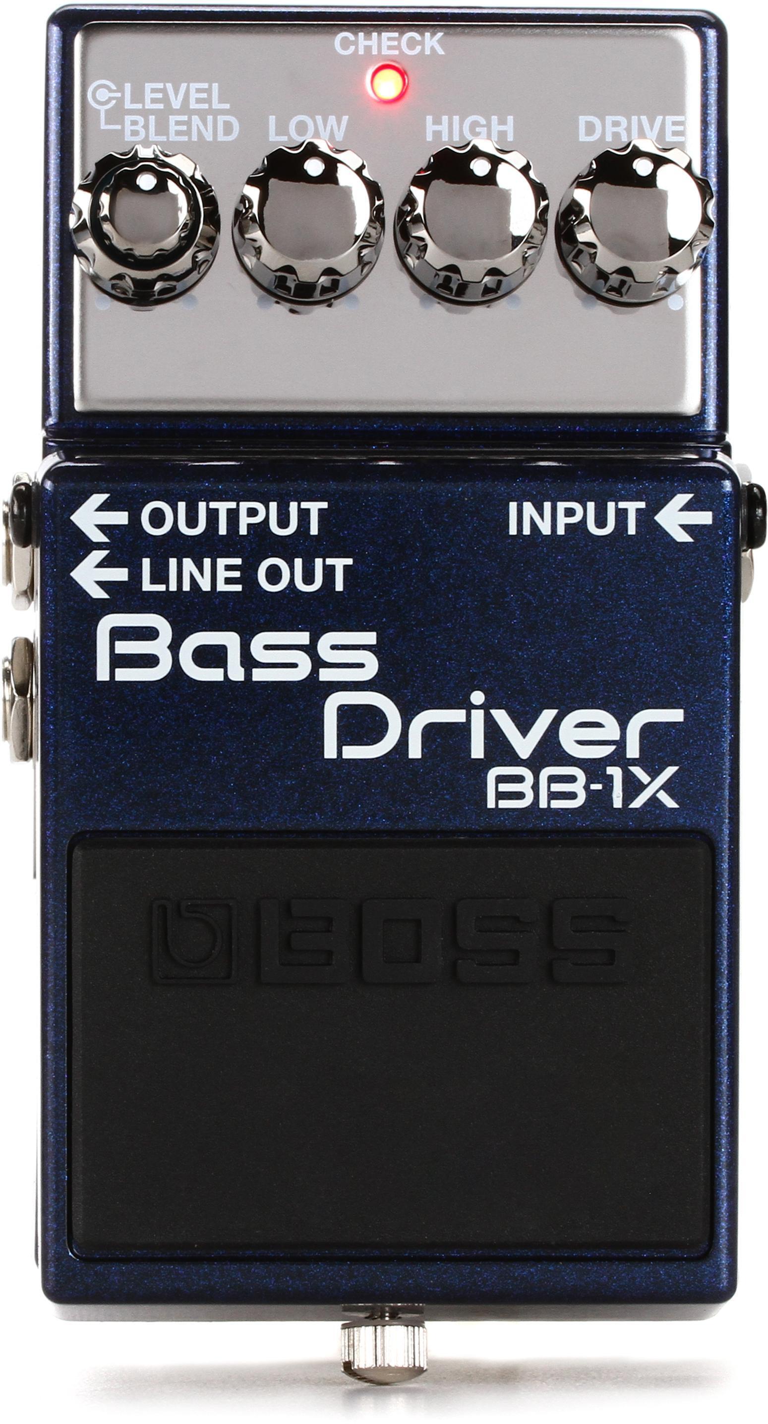 Boss BB-1X Bass Driver Pedal | Sweetwater