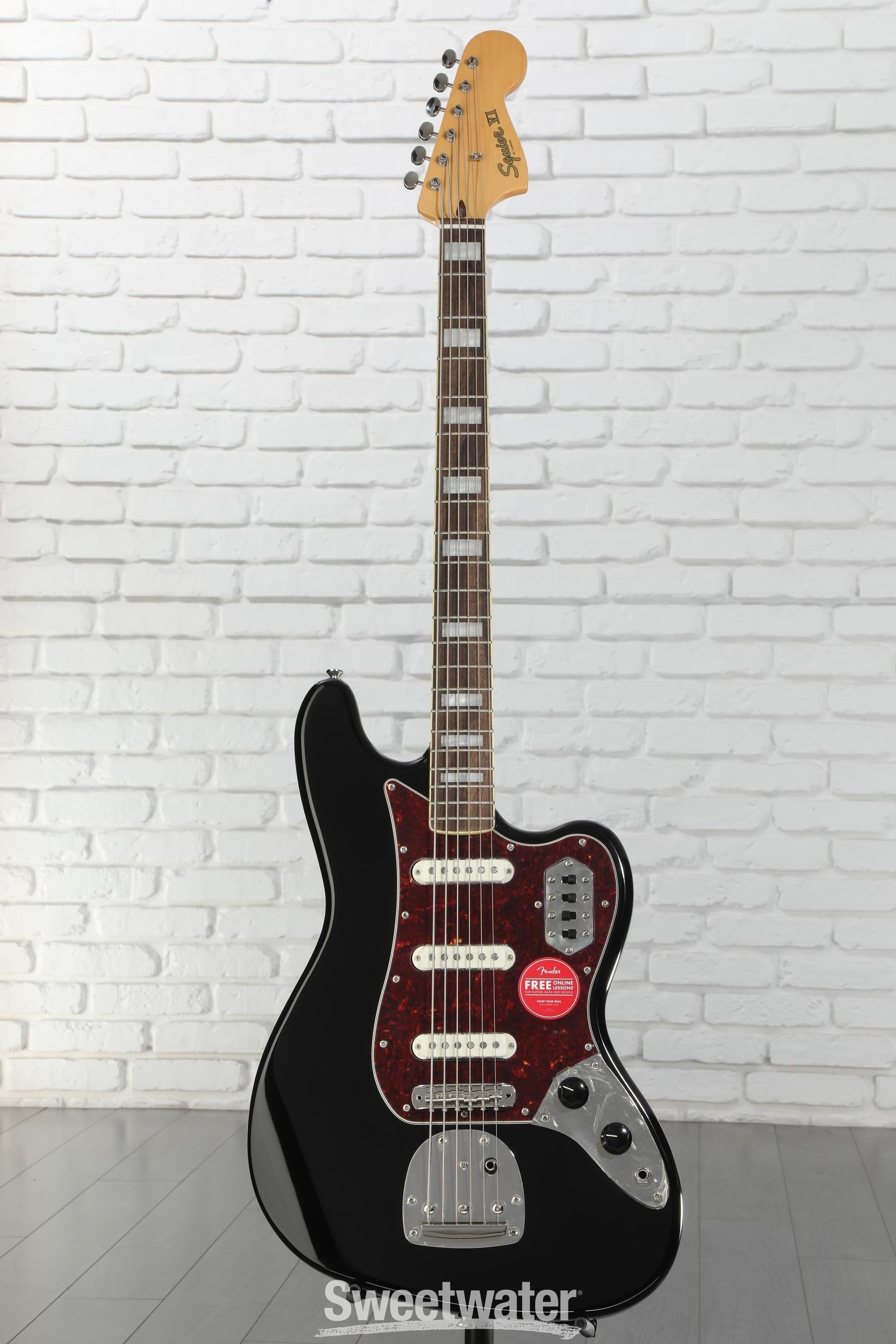 Squier BassⅥ ブラック Squier Classic Vibe Bass VI Guitar - Black Reviews | Sweetwater