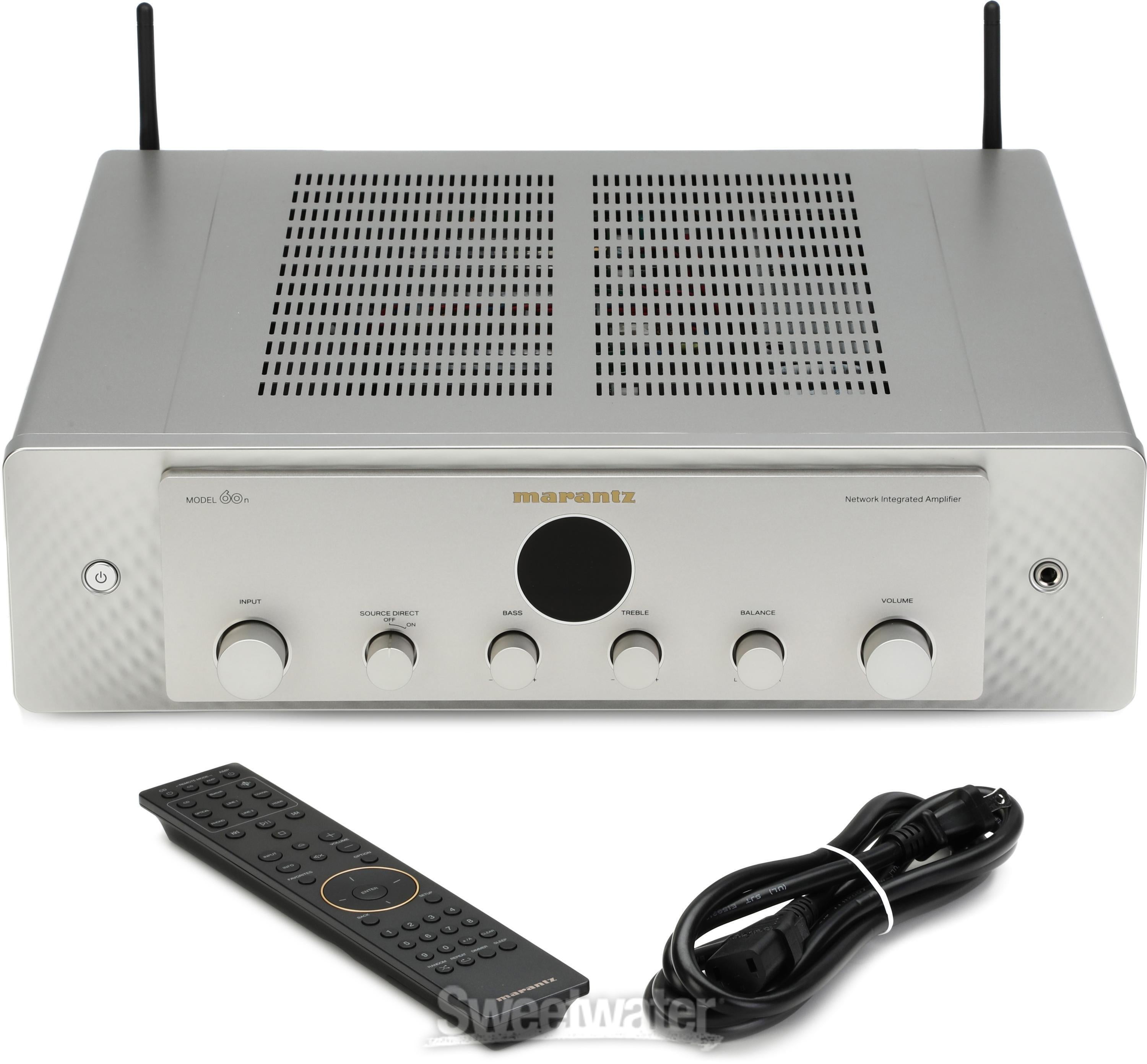 Marantz Model 60n 60-watt Stereo Integrated Amplifier - Silver