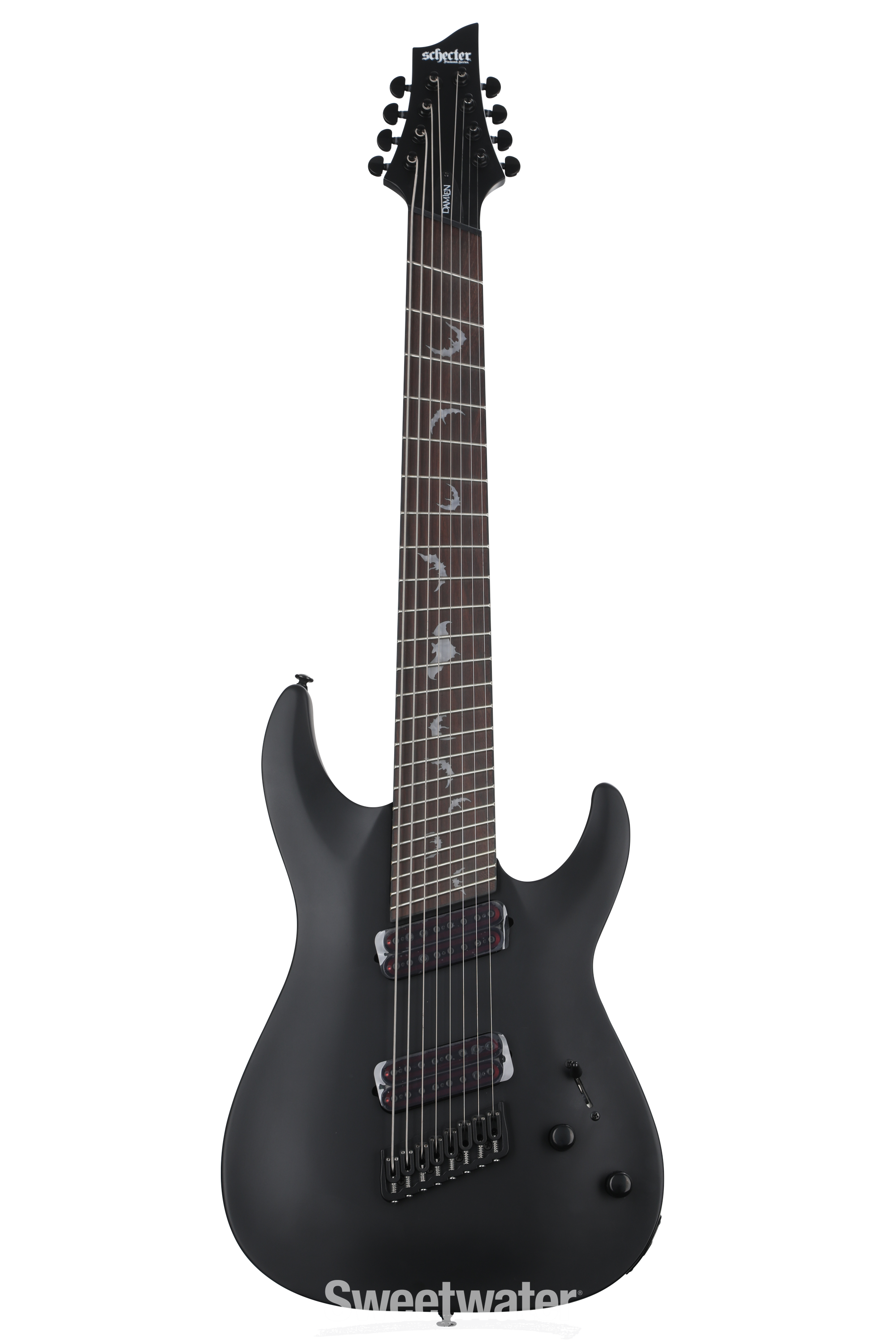Schecter Damien-8 Multiscale 8-string Electric Guitar - Satin