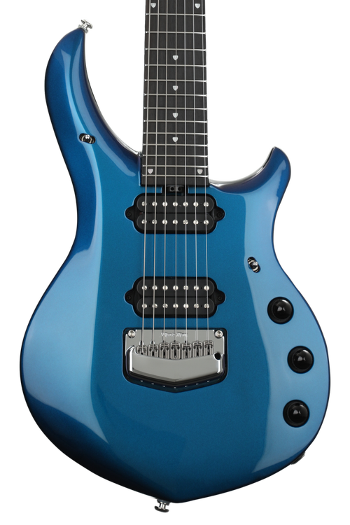 ギター EARNIE BALL MUSICMAN MAJESTY 7 BLUE HONU Ernie Ball Music Man John Petrucci Majesty 7 Electric Guitar