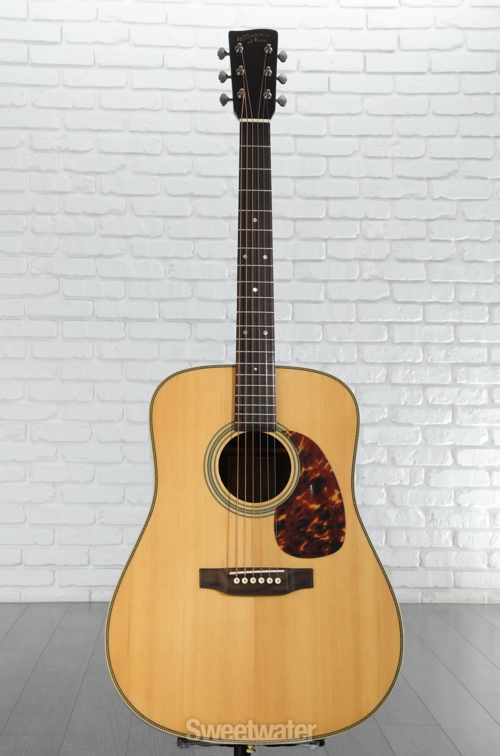 Amazon.com: Recording King 6 String Acoustic Guitar, Right