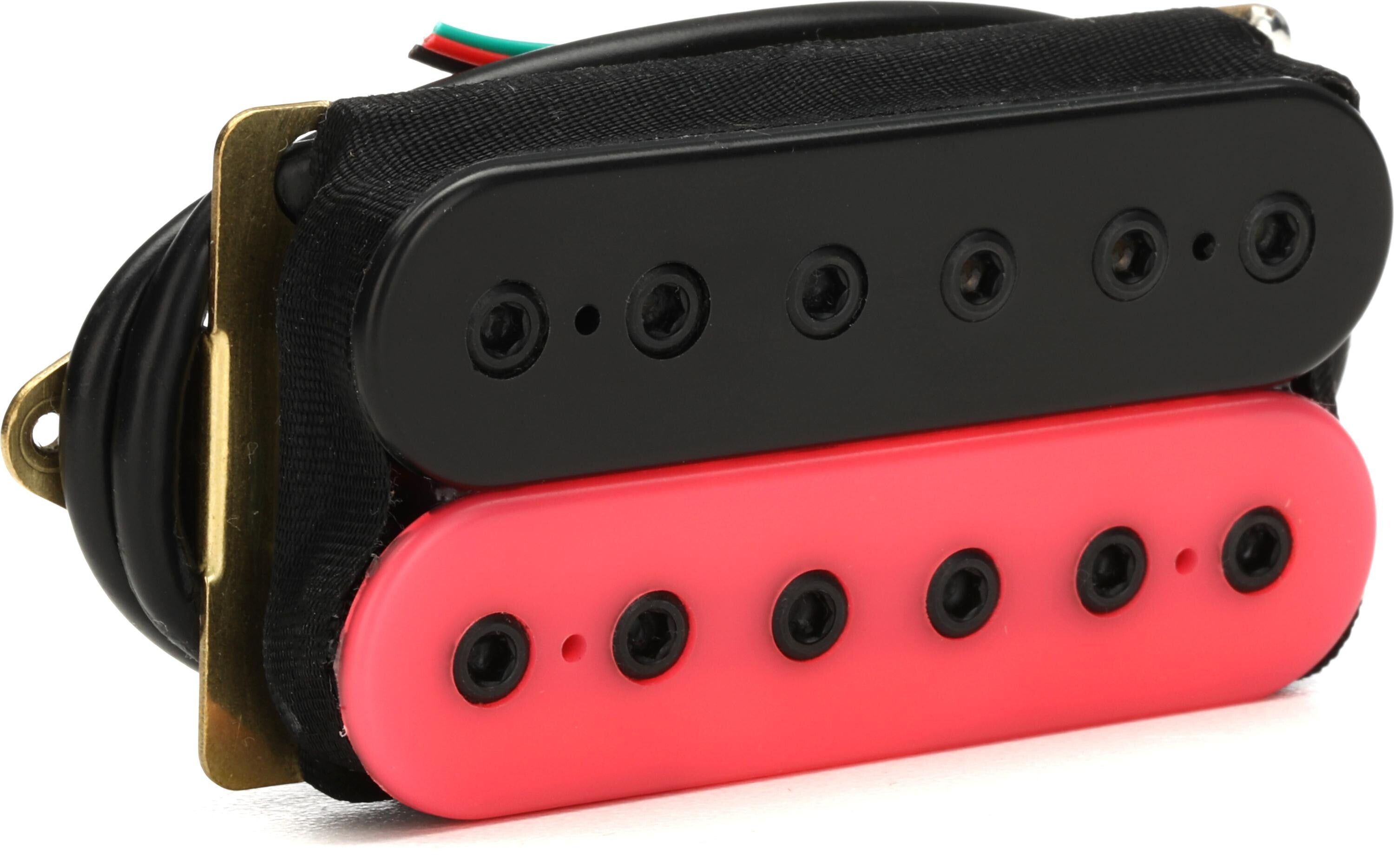 DiMarzio DP151 PAF Pro Humbucker Pickup - Black/Pink