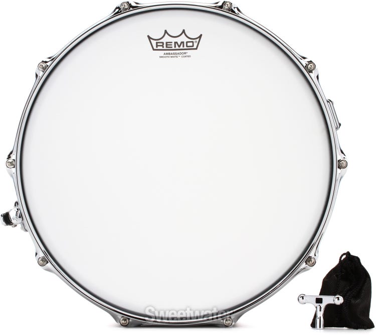 Pearl SensiTone Premium Beaded Brass Snare Drum Review by Sweetwater 