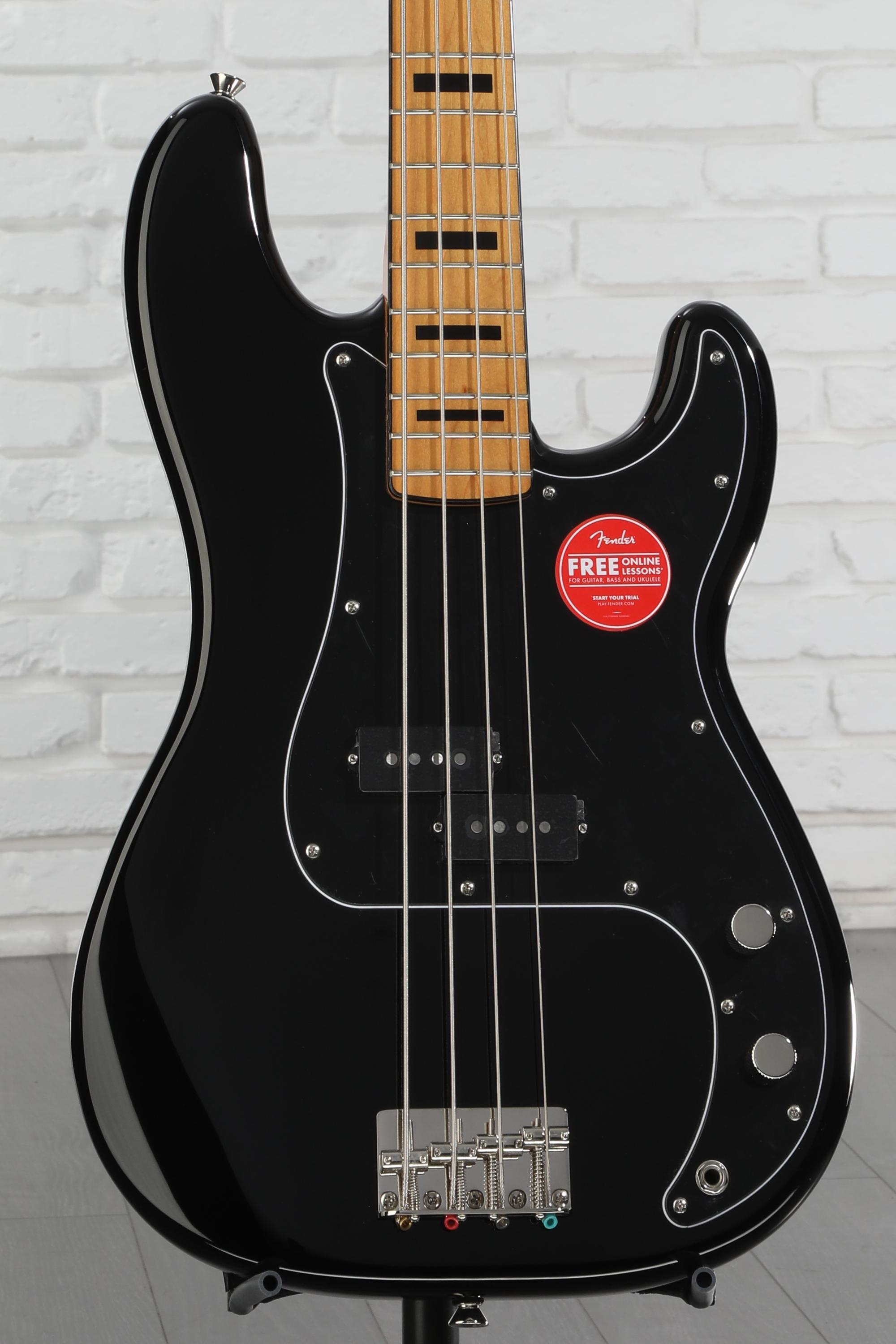 Squier Classic Vibe '70s Precision Bass - Black | Sweetwater