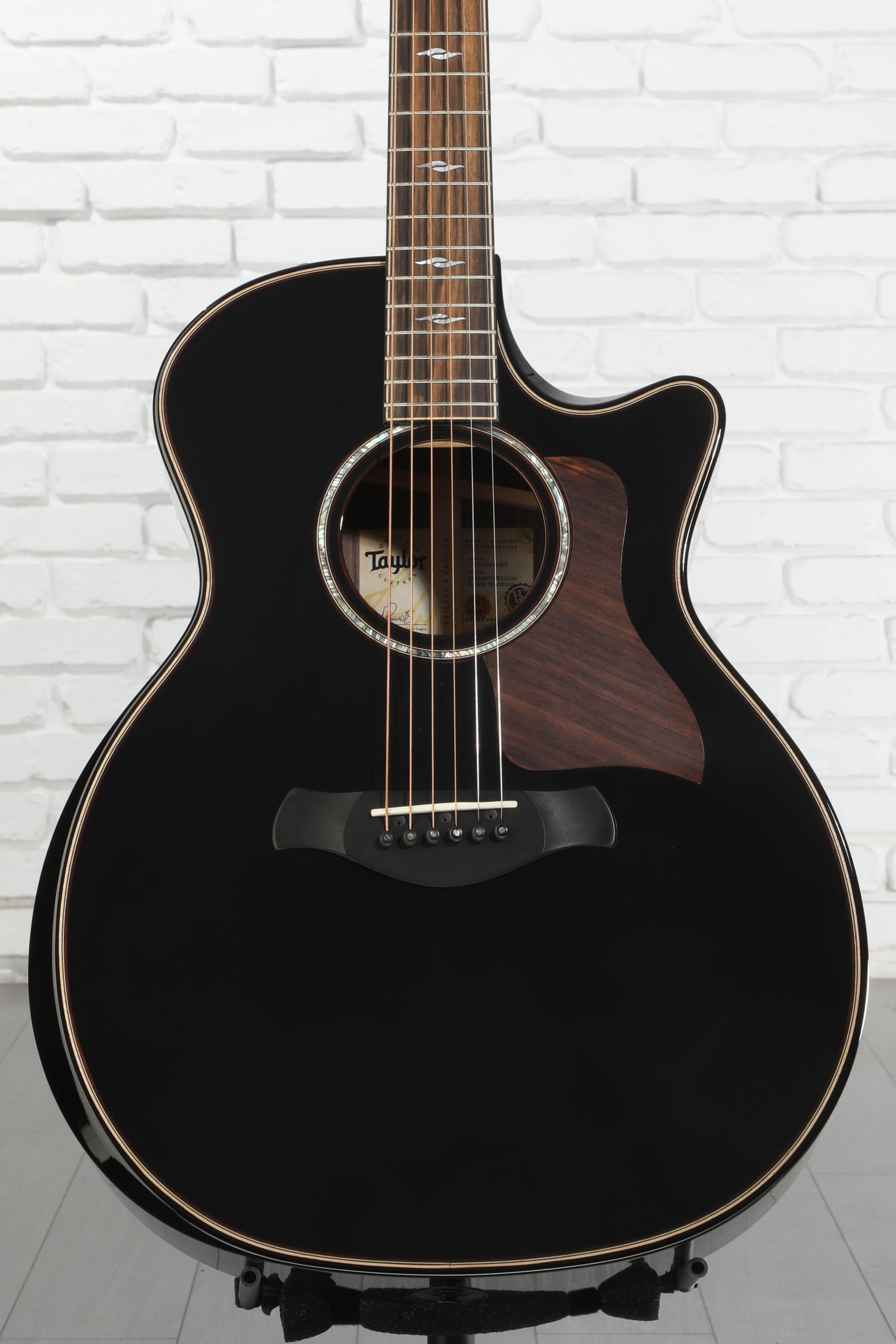 【極美品】Taylor Builders Edition 814ce Builder's Edition 814ce Blacktop Indian Rosewood Acoustic-Electric