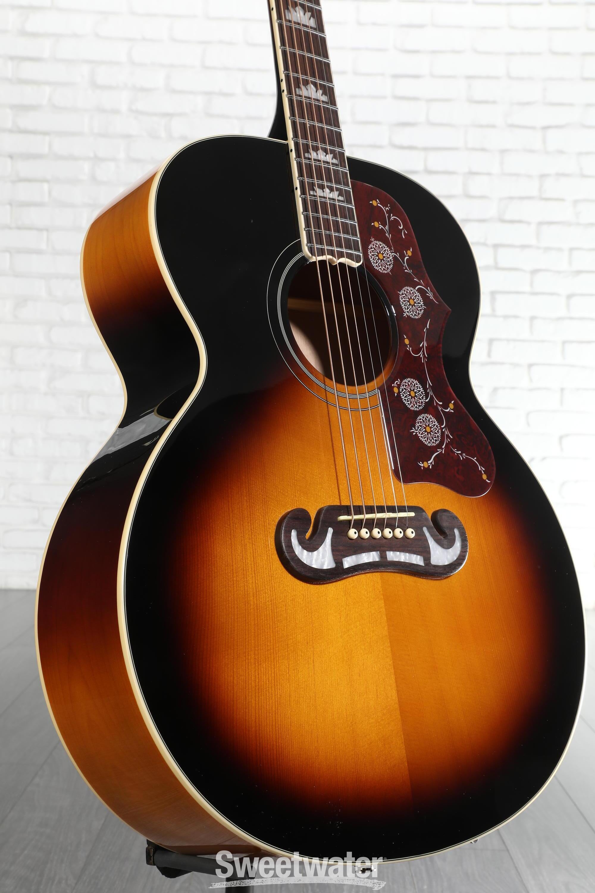 Photo of Epiphone J-200 Studio Acoustic-electric Guitar - Vintage Sunburst