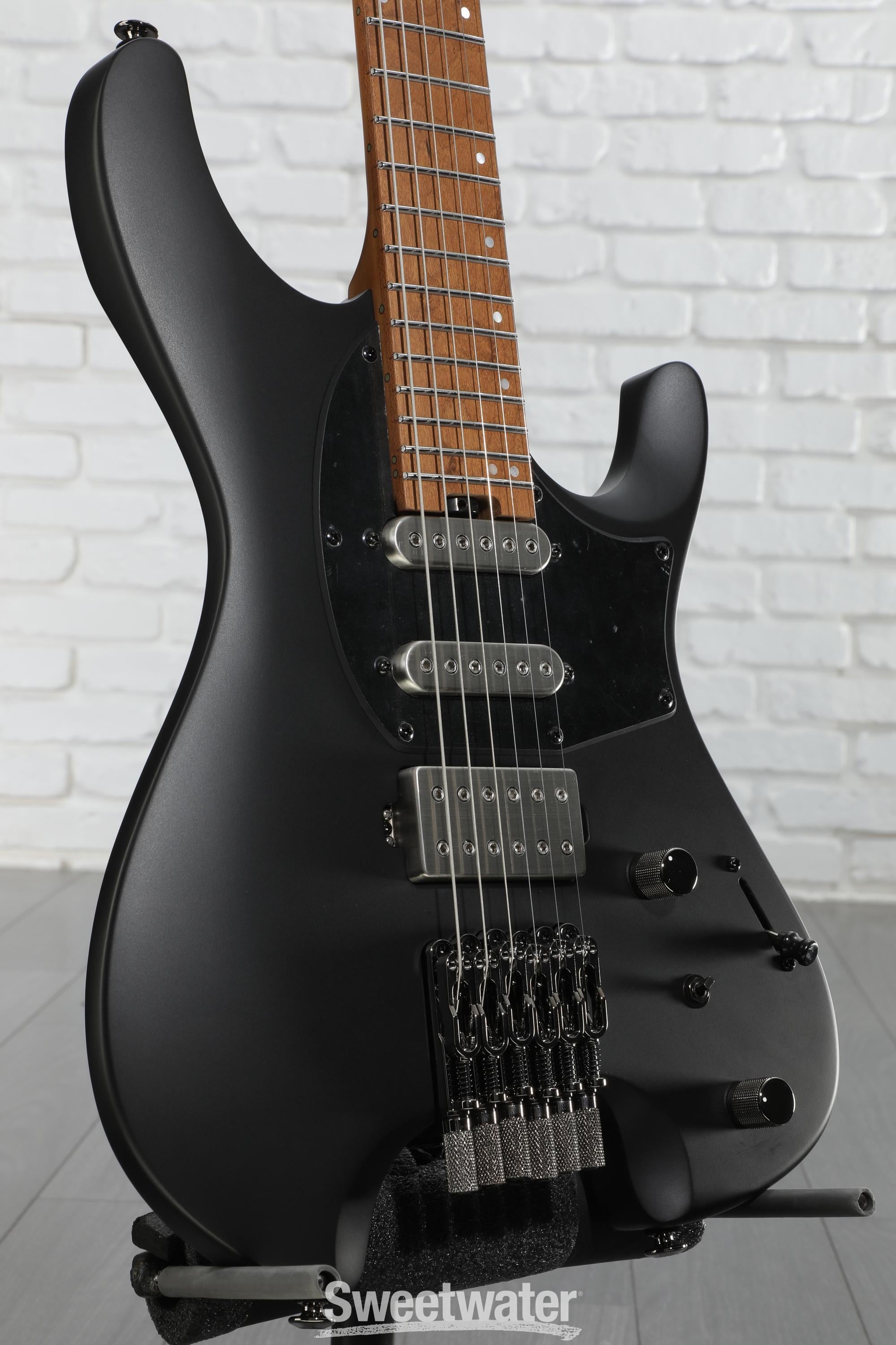 Ibanez Q54 Quest Series Solidbody Electric Guitar - Black Flat