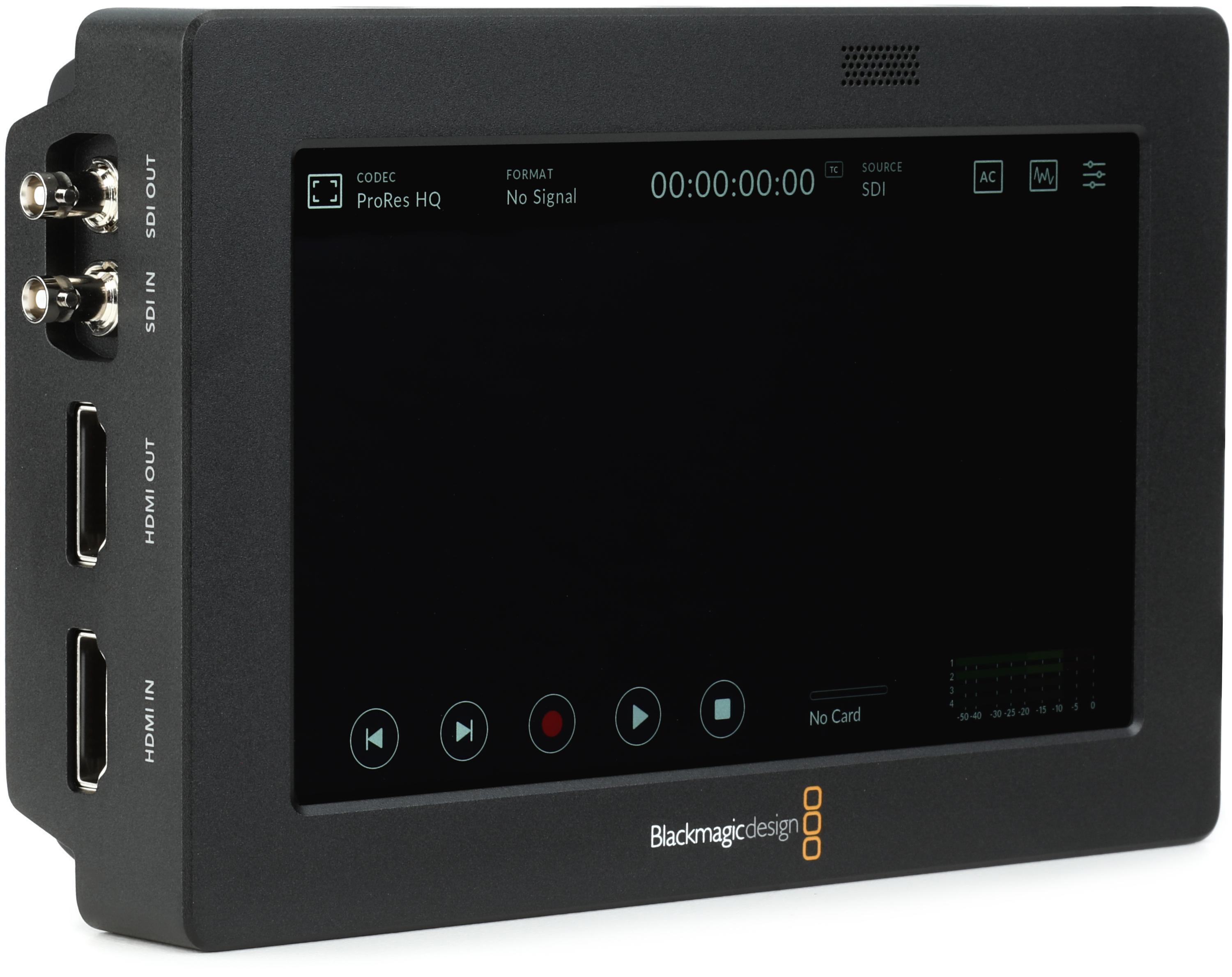 Blackmagic Design Video Assist 5'' 3G Portable Monitor, Recorder, Scope,  and Viewfinder