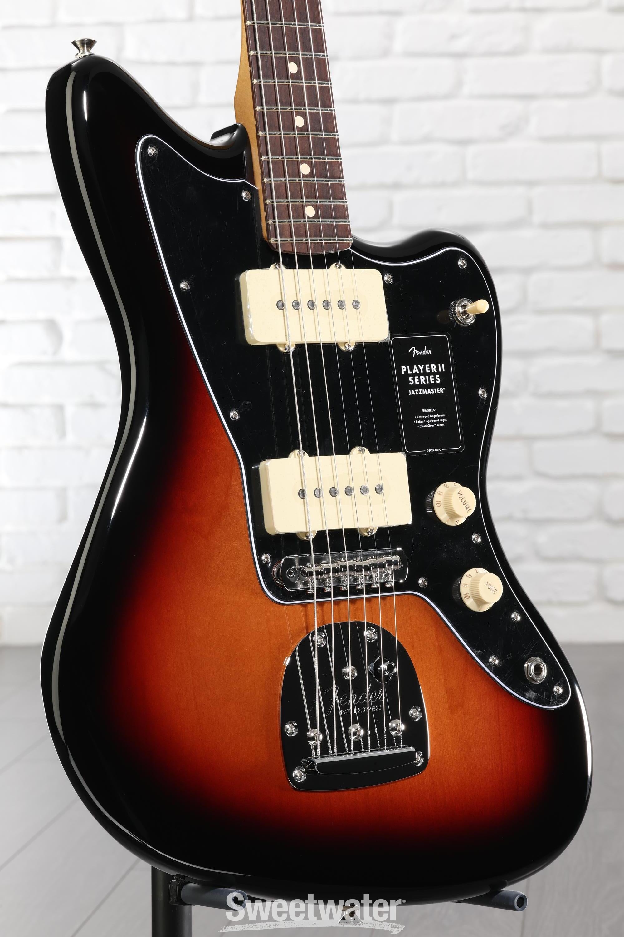 Fender Player II Jazzmaster Electric Guitar - 3-color Sunburst